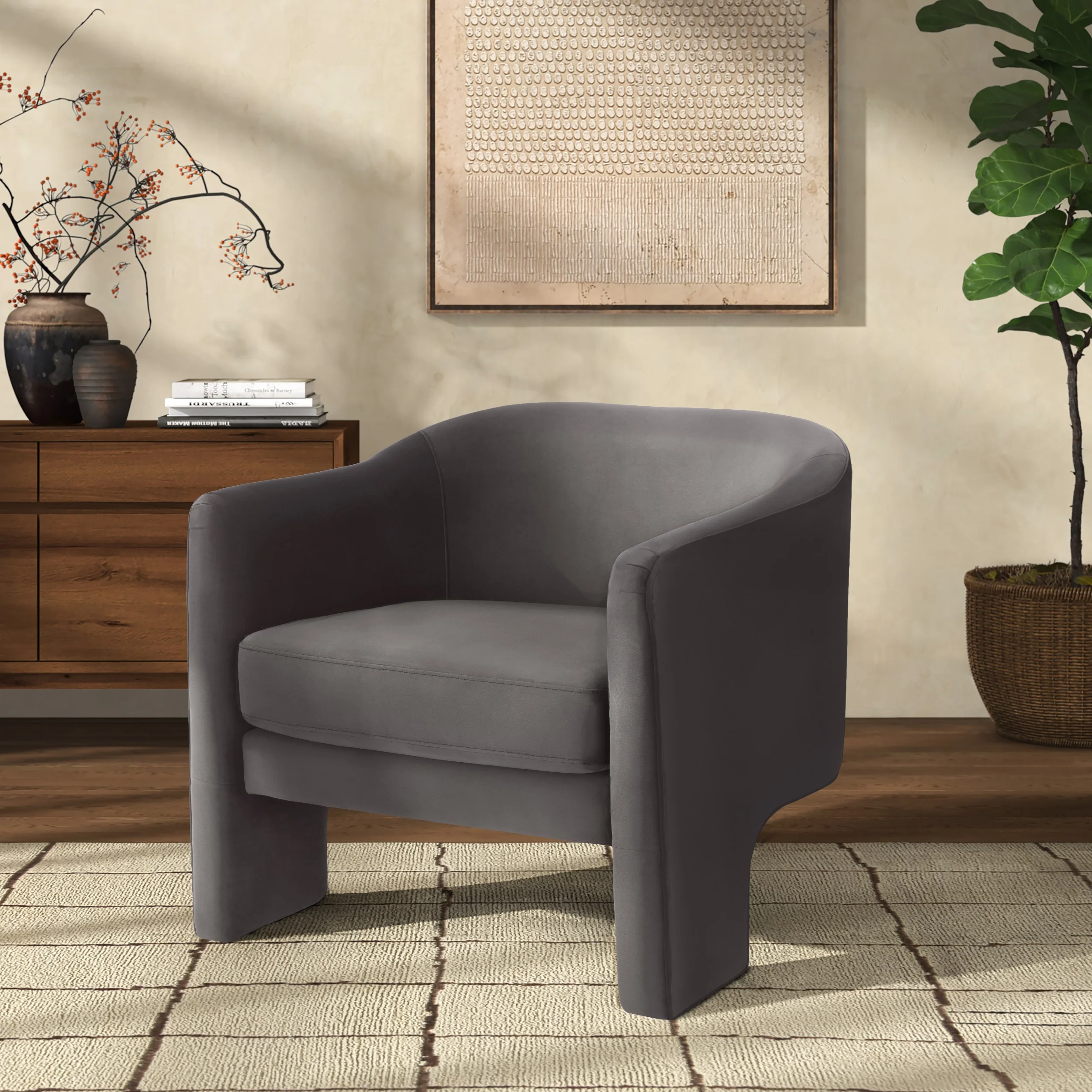 Londyn Boucle Accent Chair - Image 3