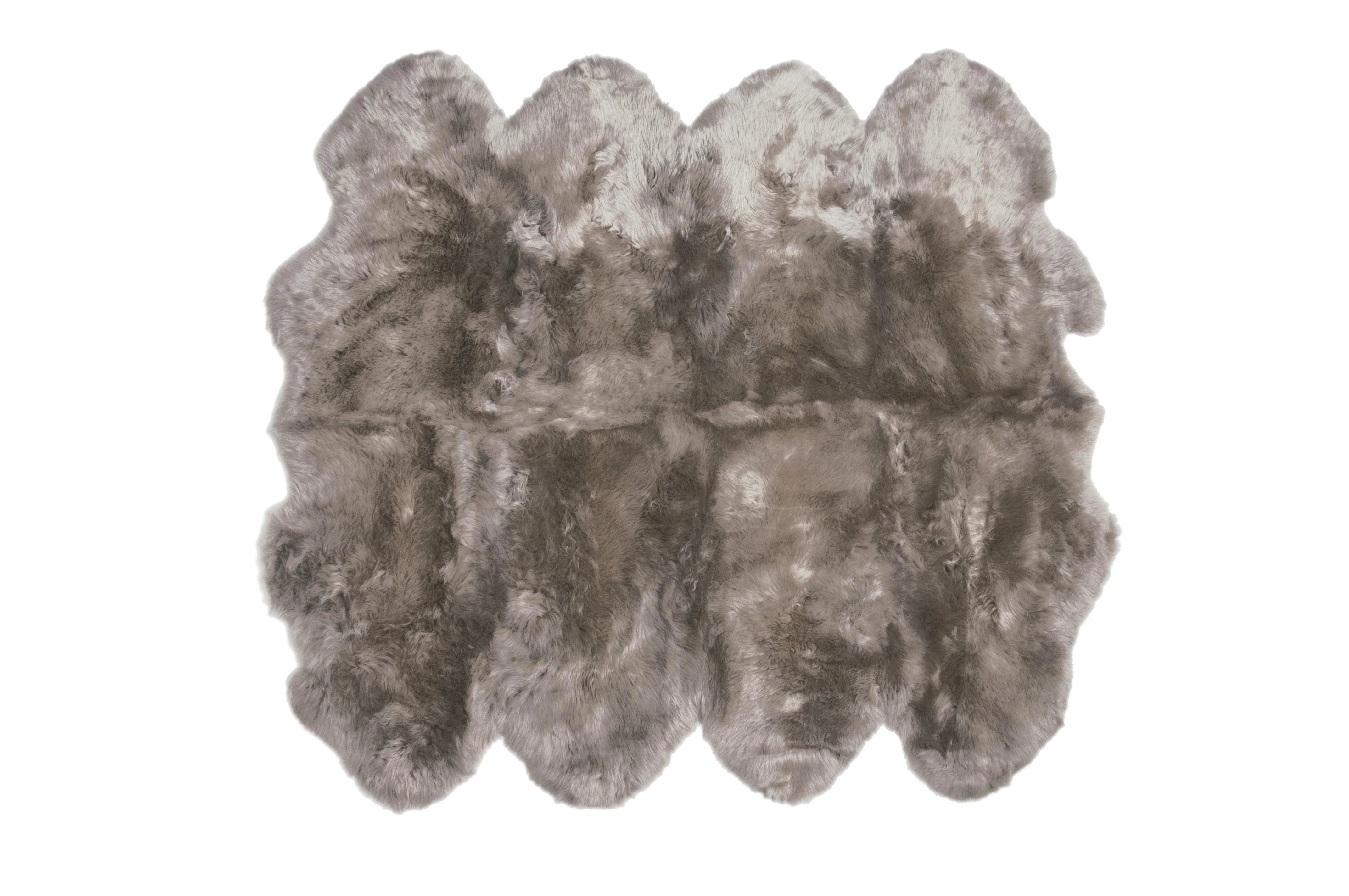 Long Wool Sheepskin Rug Octo - Image 11
