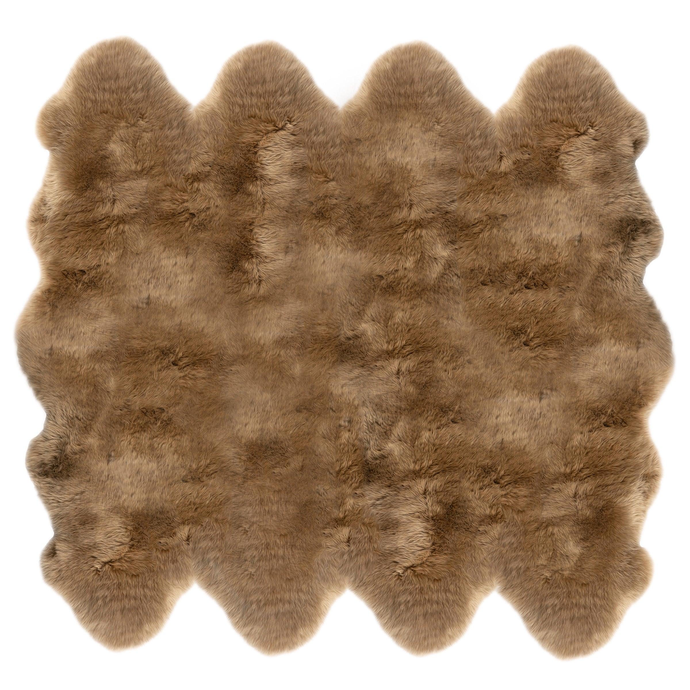 Long Wool Sheepskin Rug Octo - Image 4