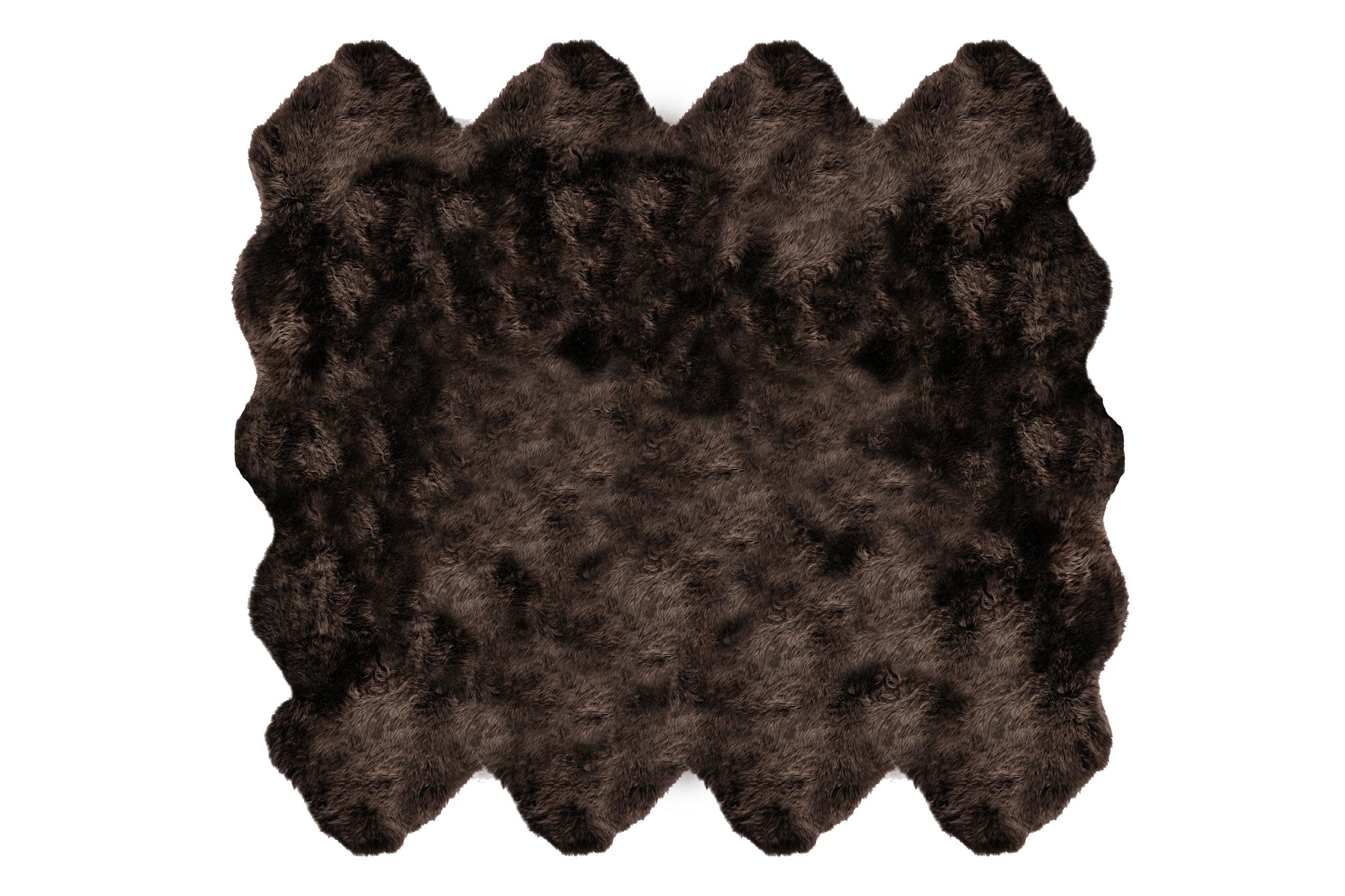 Long Wool Sheepskin Rug Octo - Image 5