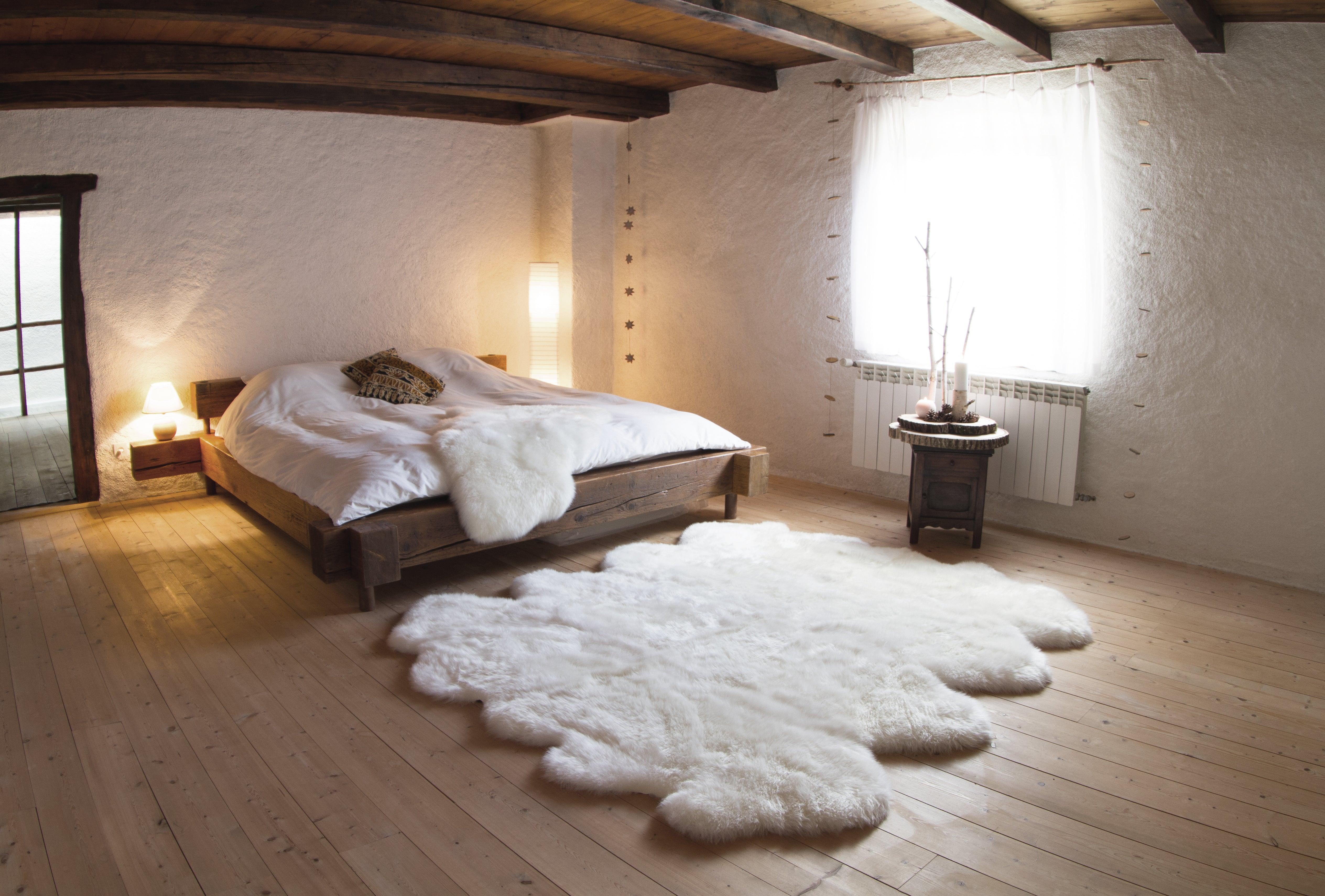 Long Wool Sheepskin Rug Octo - Image 8