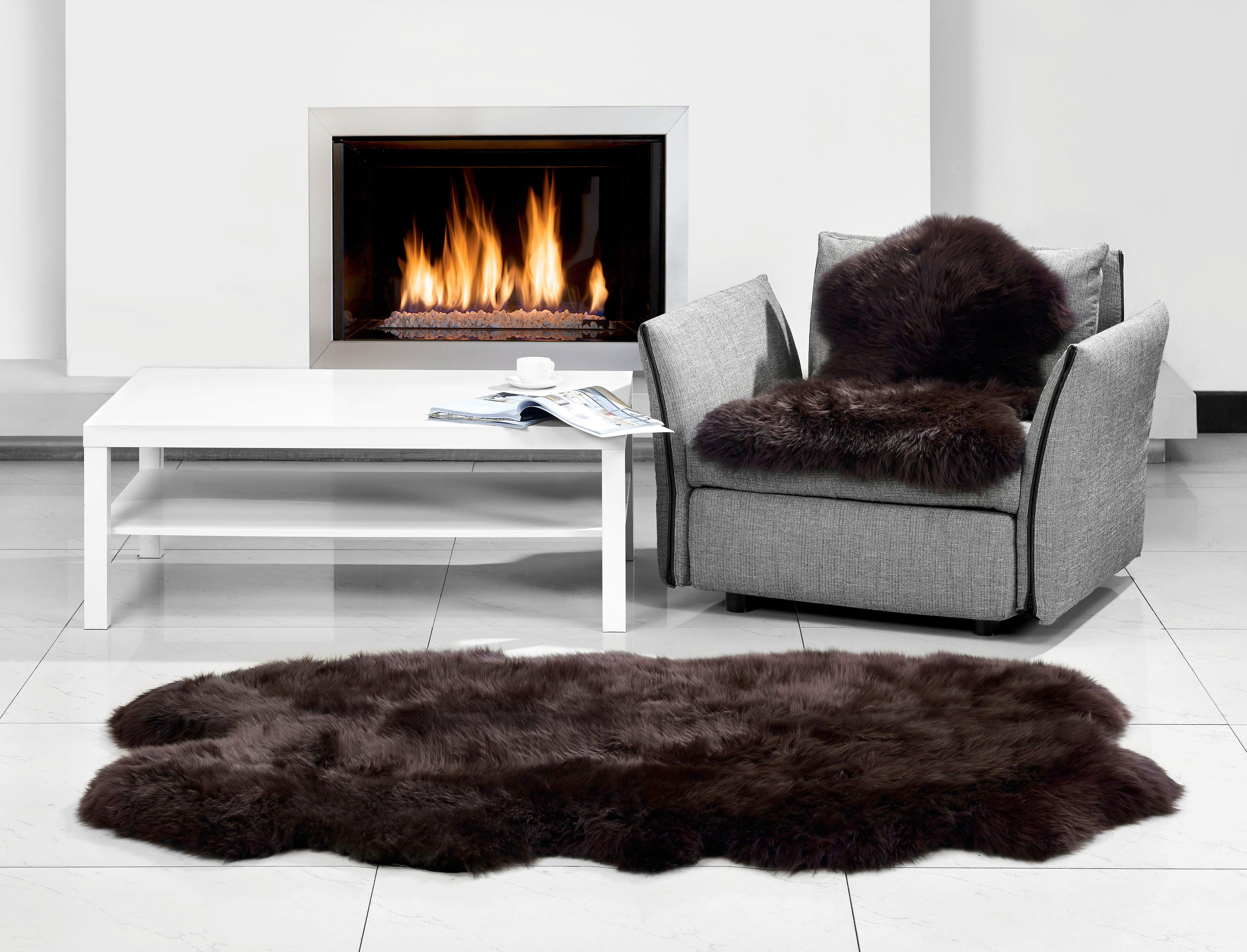 Long Wool Sheepskin Rug Quarto - Image 5