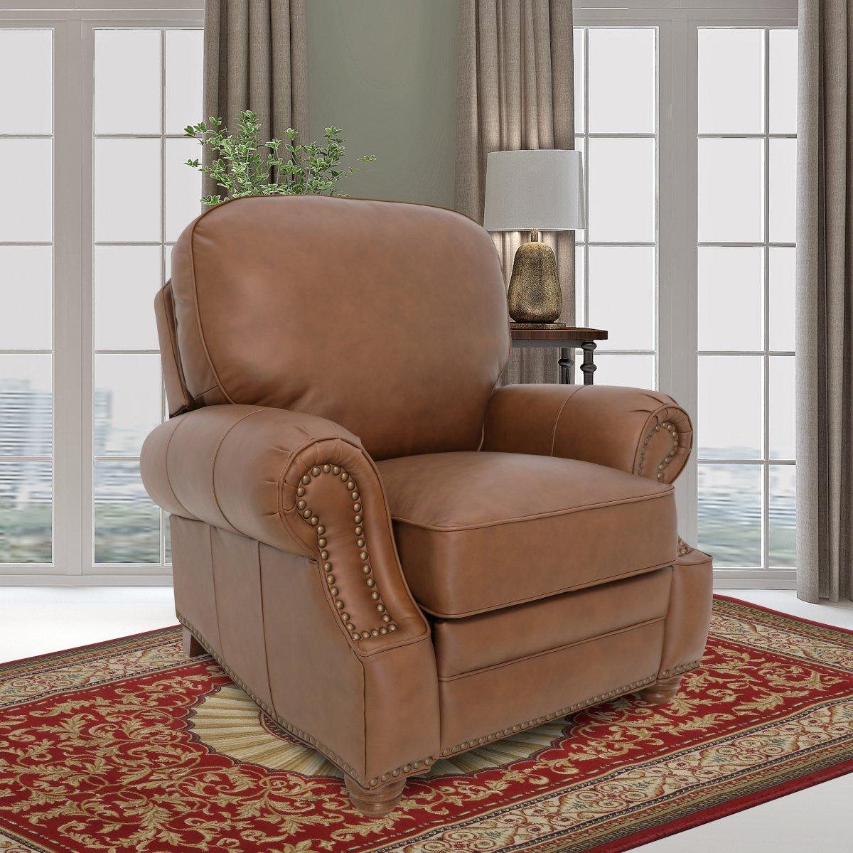 Longhorn Push Thru The Arms Recliner - Image 8