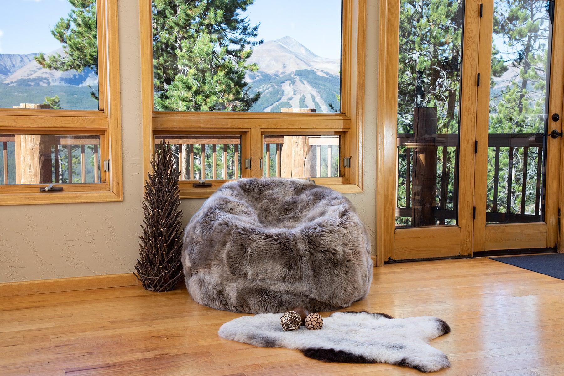 Longwool Sheepskin Beanbag - Image 7