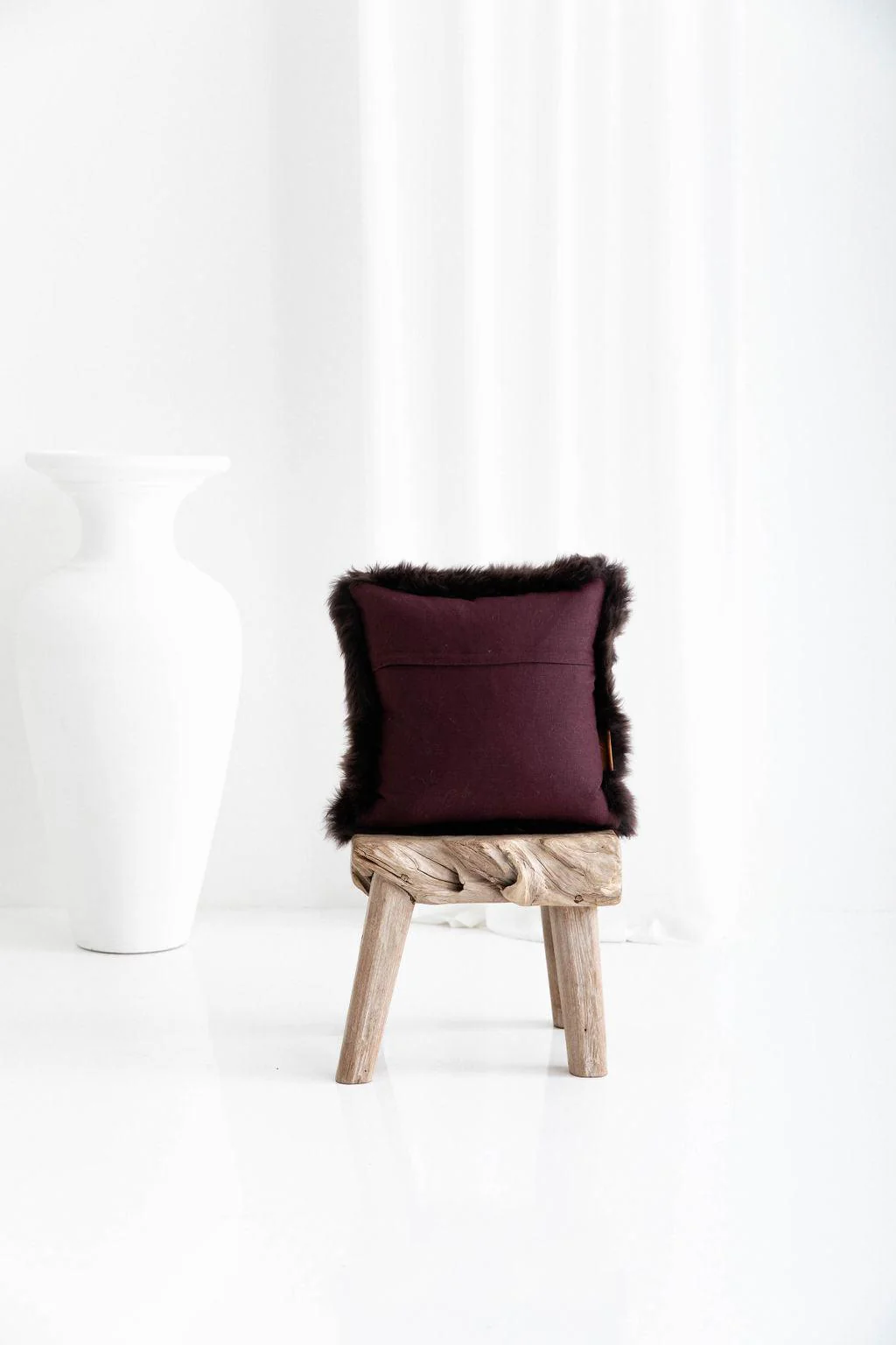 Longwool Sheepskin Square Cushion - Image 12