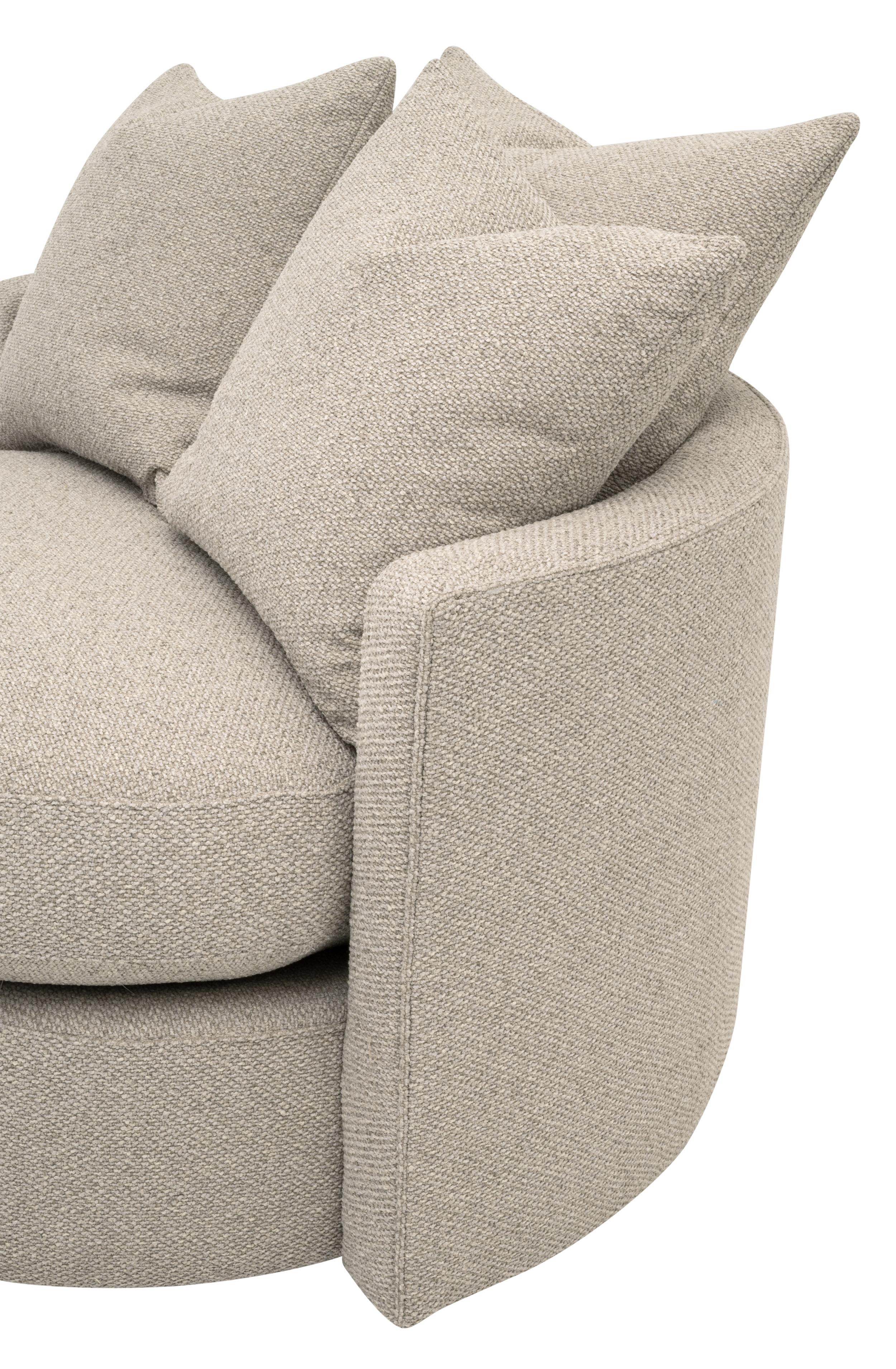 Lourne Petite Swivel Sofa Chair - Image 7