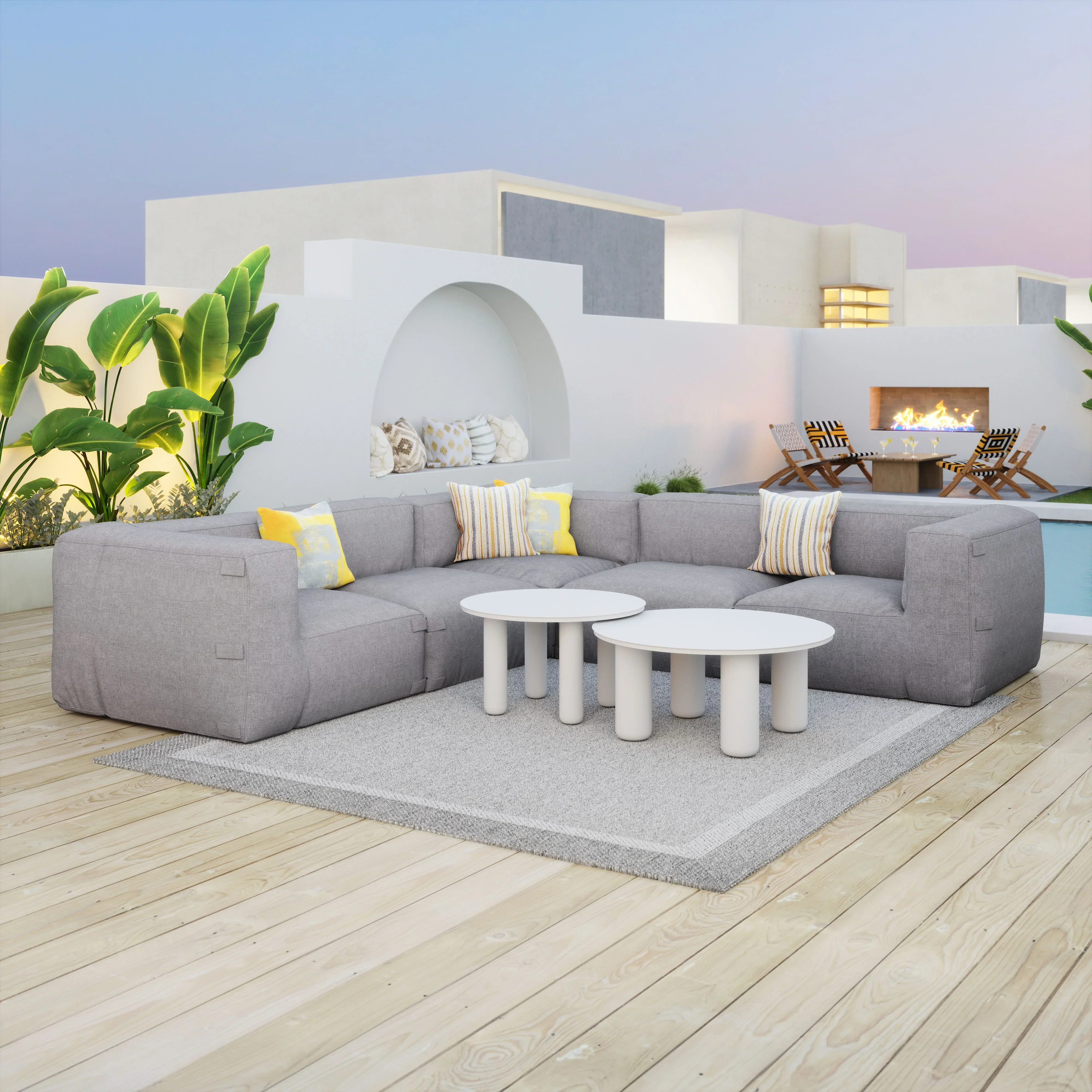 Luanda Corner Chair - Image 2