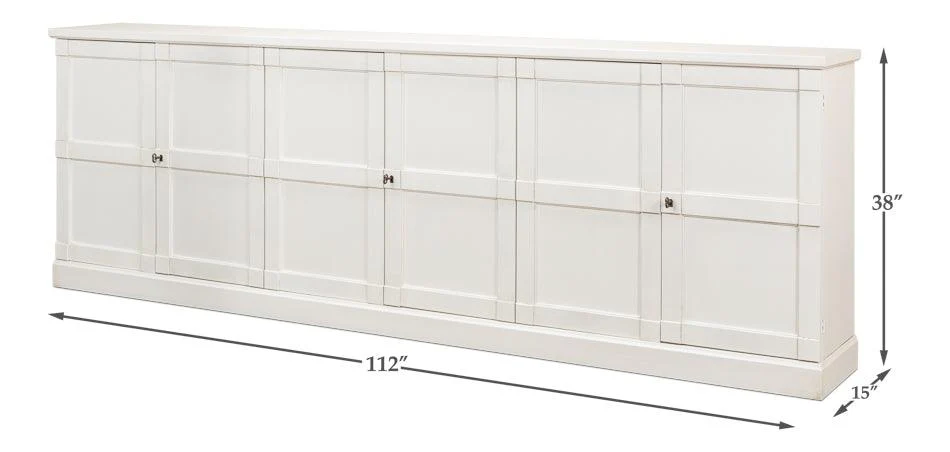 Luciana Wood Buffet 112" - Image 6
