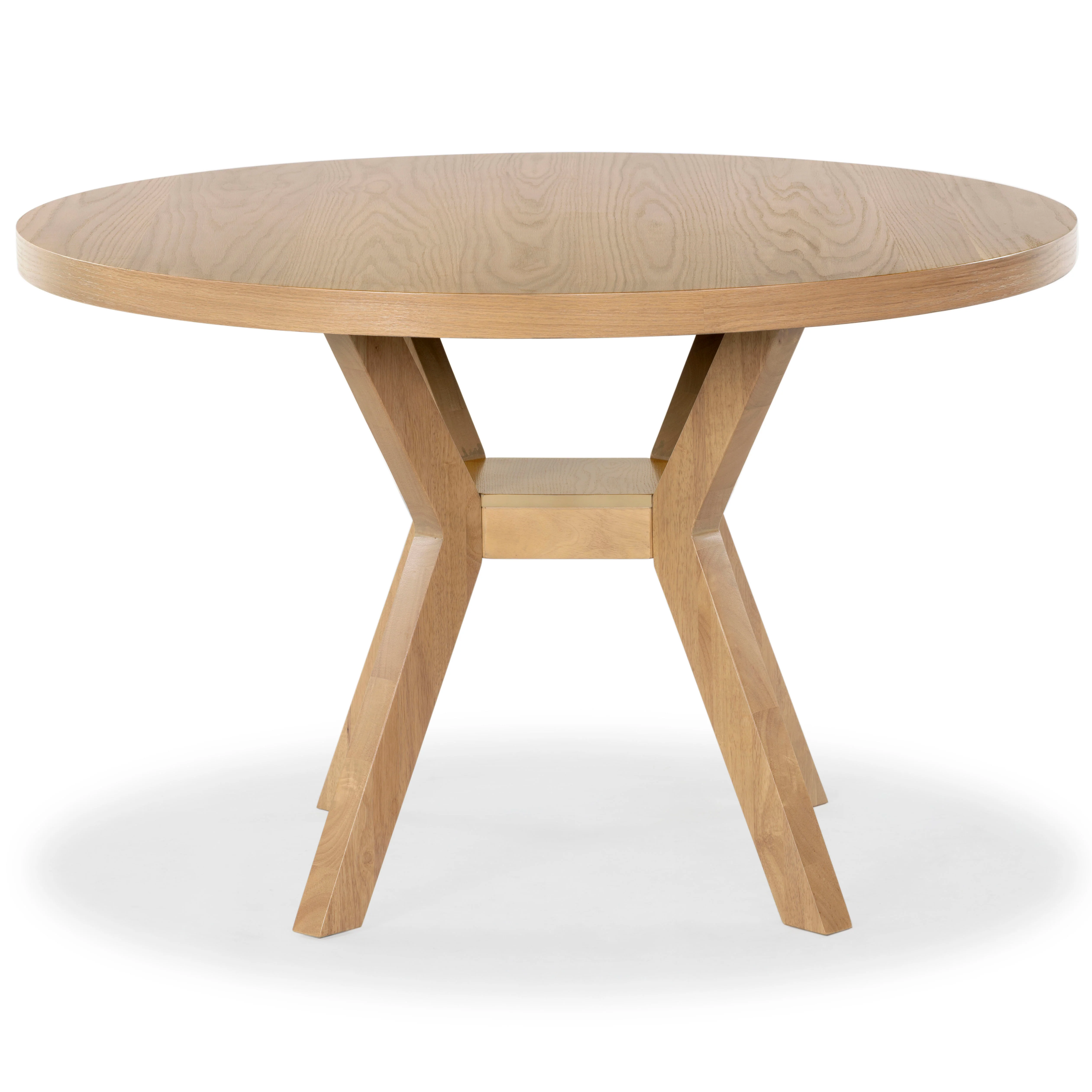 Luis Round Wood Dining Table - Image 6