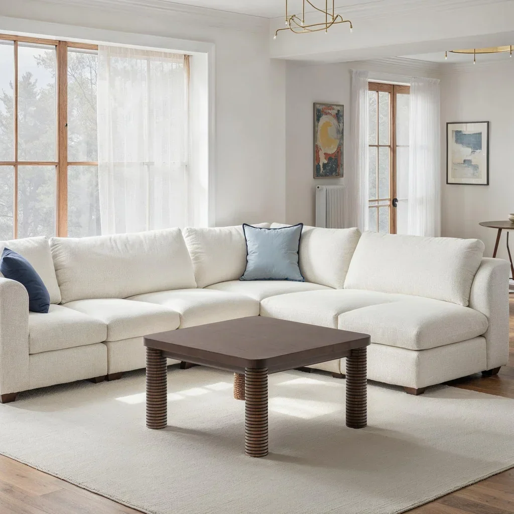 Luna 32" Square Coffee Table - Image 2