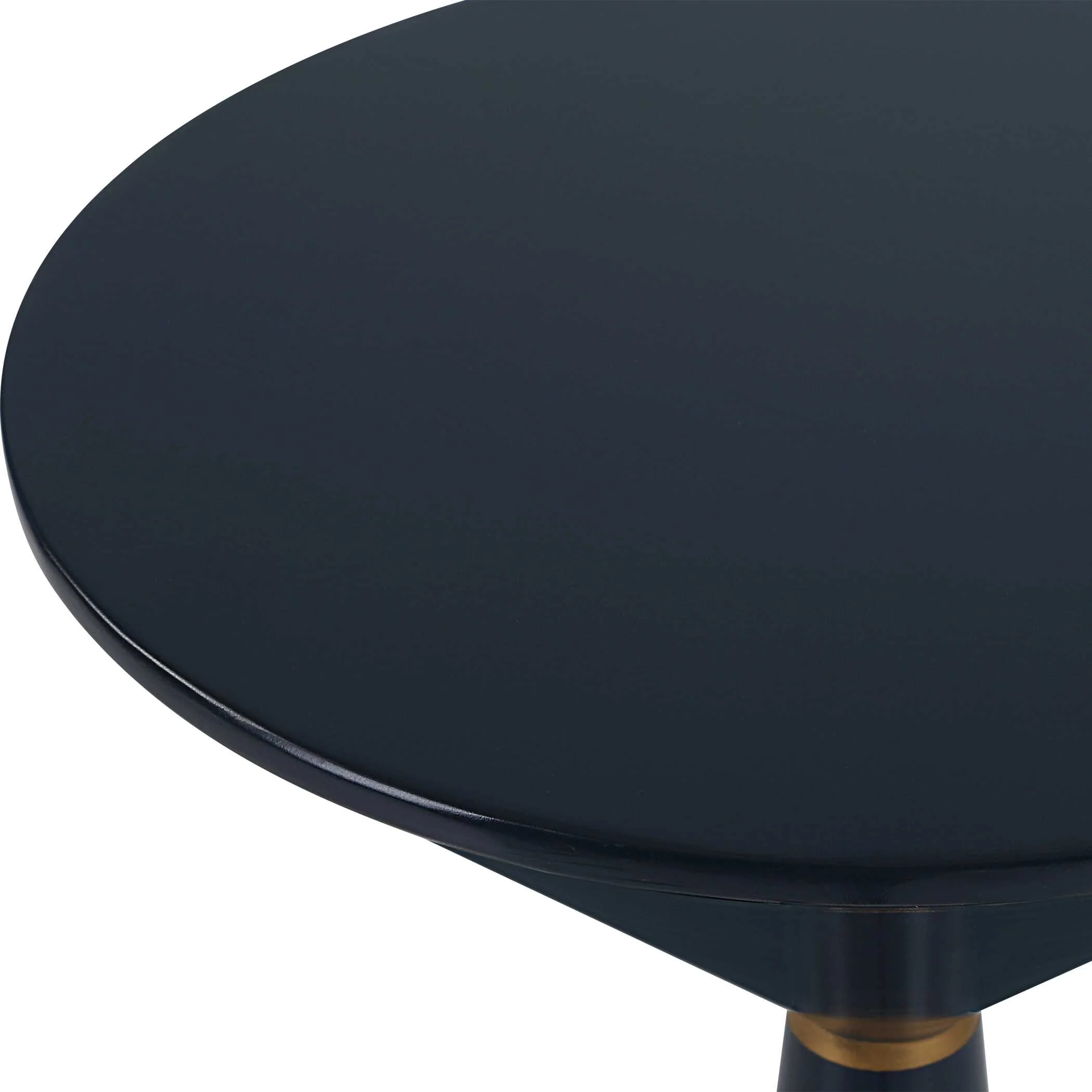 Luster Navy Blue Accent Table - Image 4