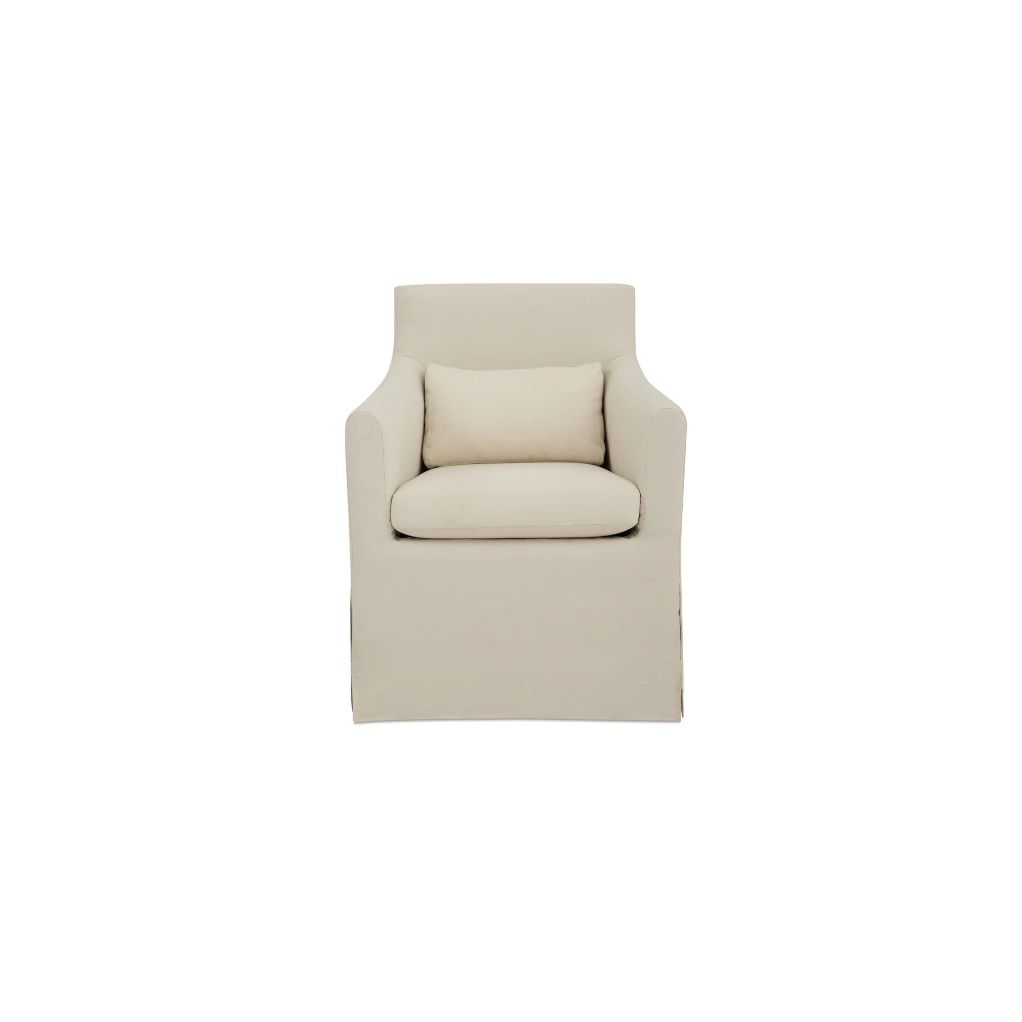 Lydia Outdoor Slipcover Dining Chair