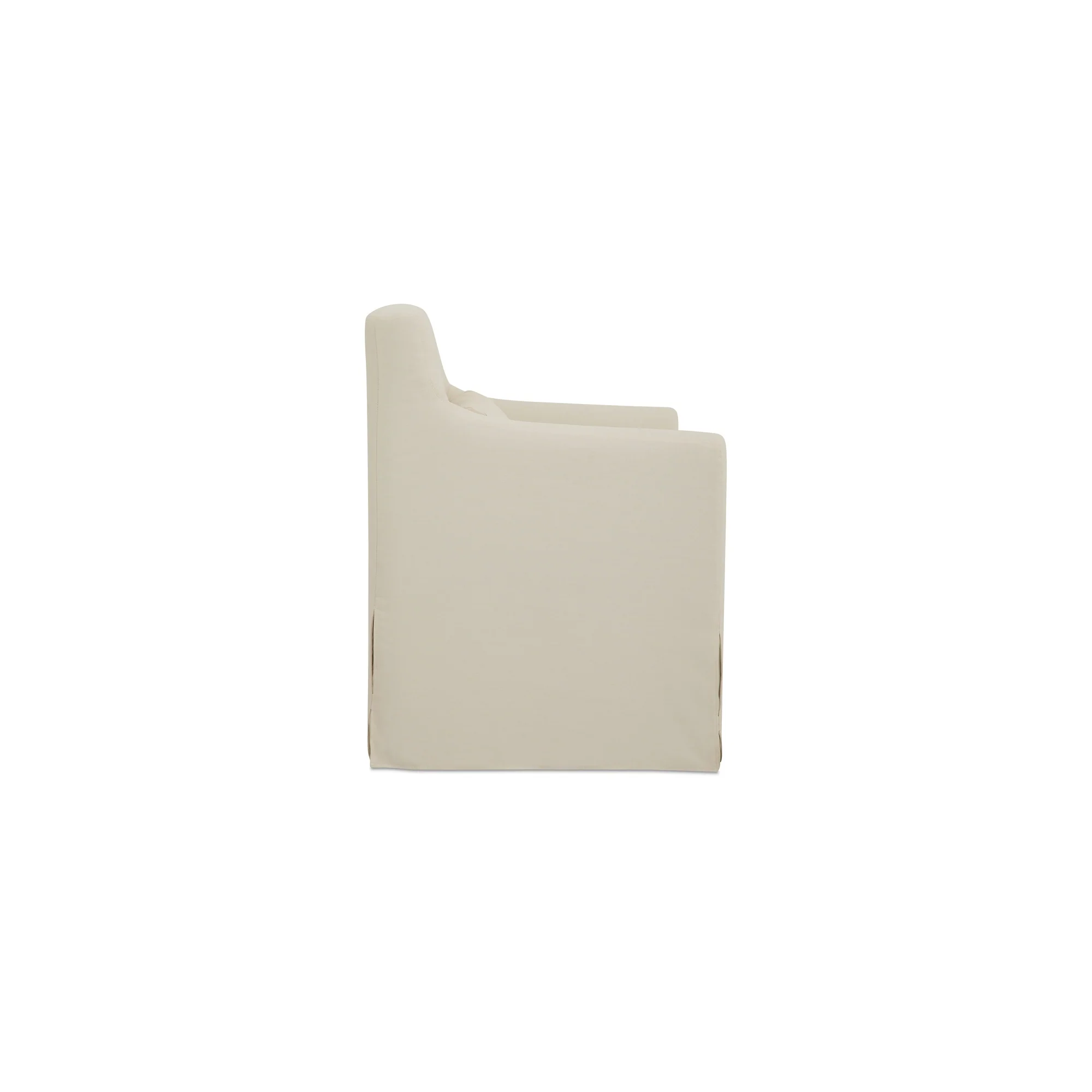 Lydia Outdoor Slipcover Dining Chair - Image 3