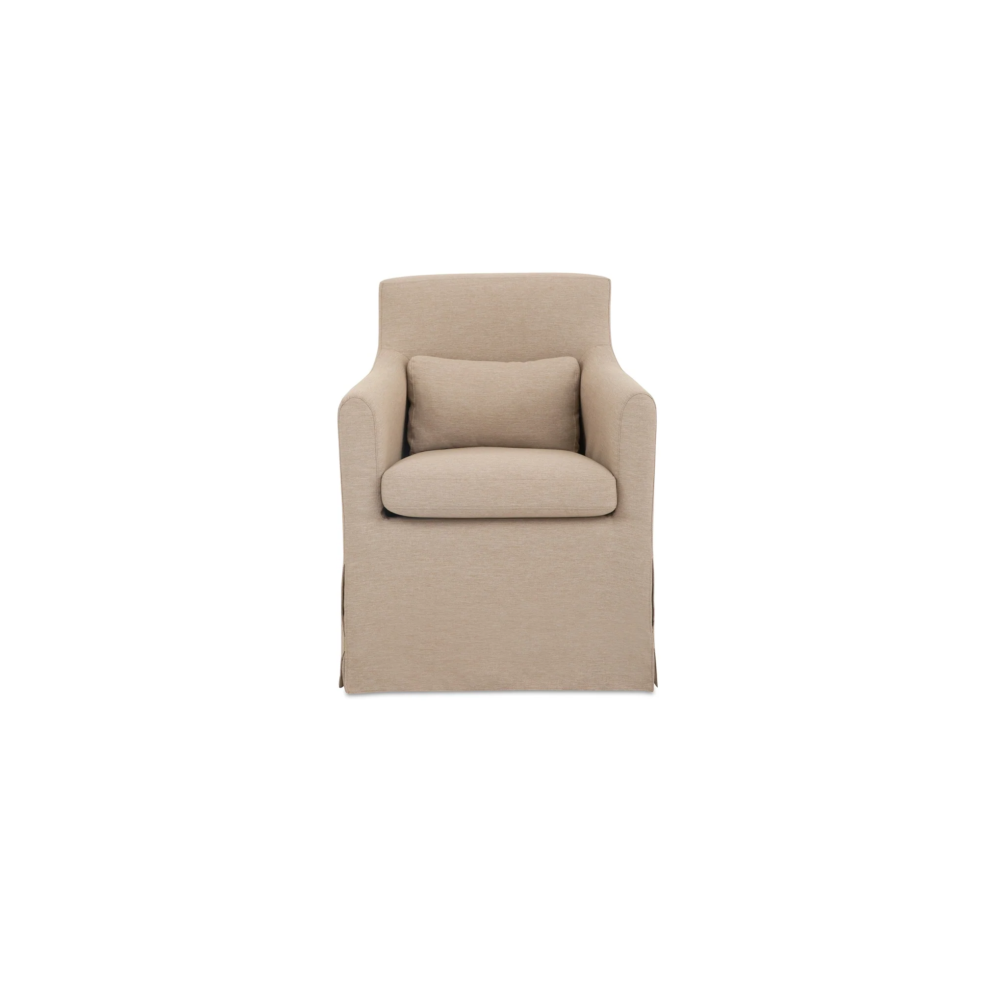 Lydia Outdoor Slipcover Dining Chair - Image 4
