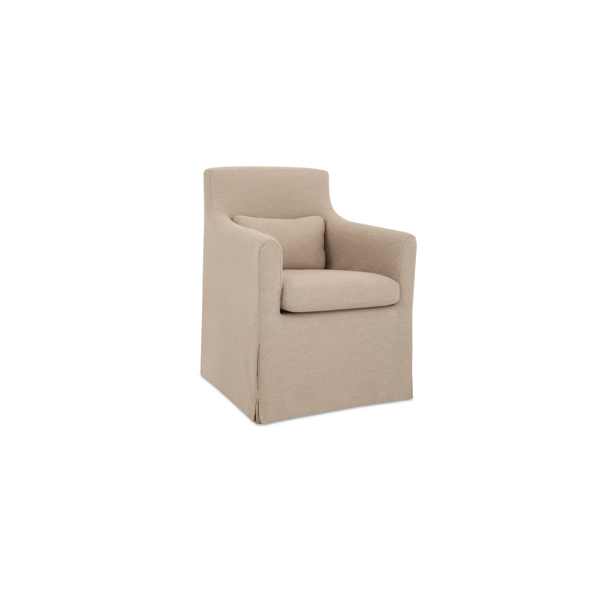 Lydia Outdoor Slipcover Dining Chair - Image 5