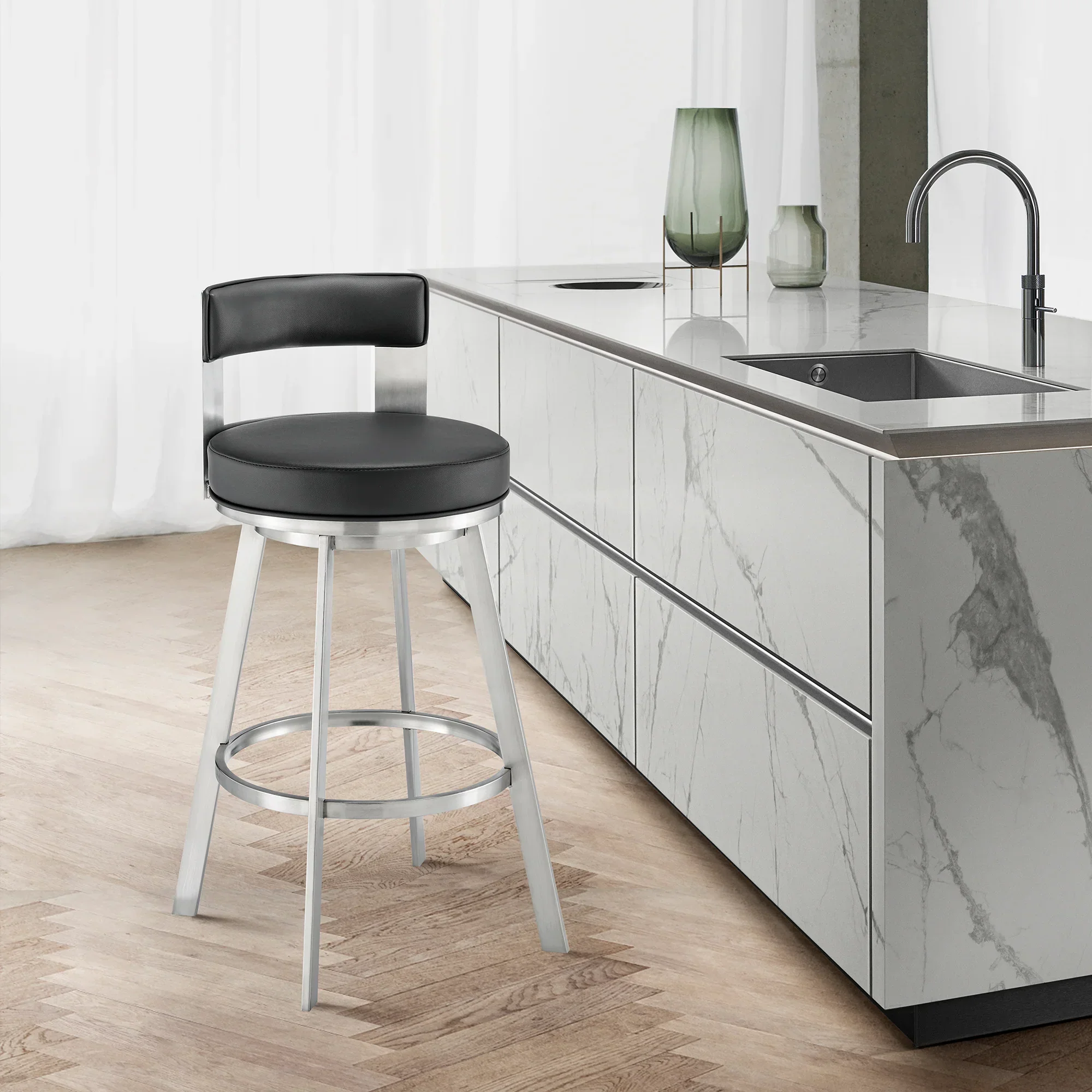 Lynof Counter Stool - Set of 2 - Image 2