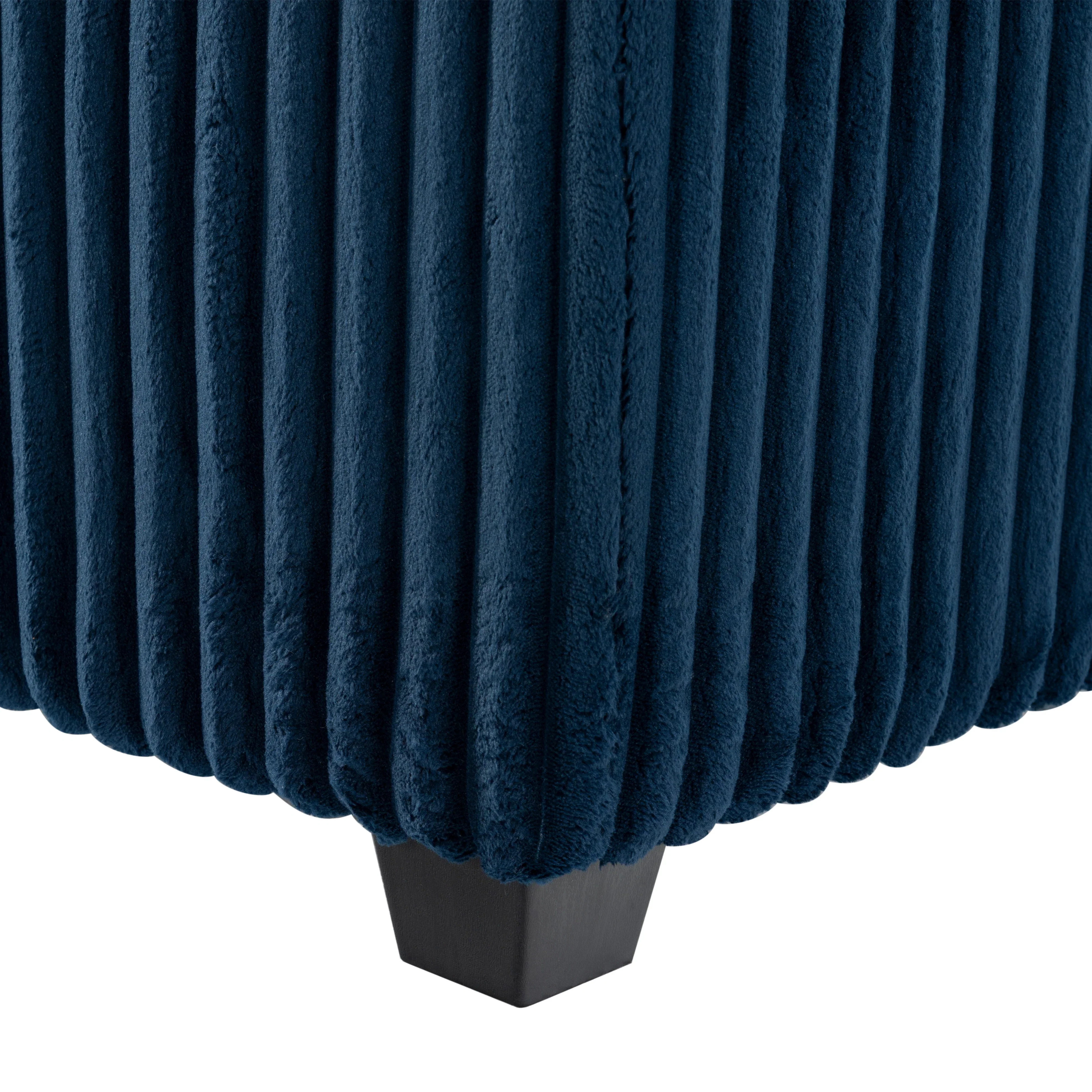Lynzie Plush Corduroy Storage Bench - Image 28