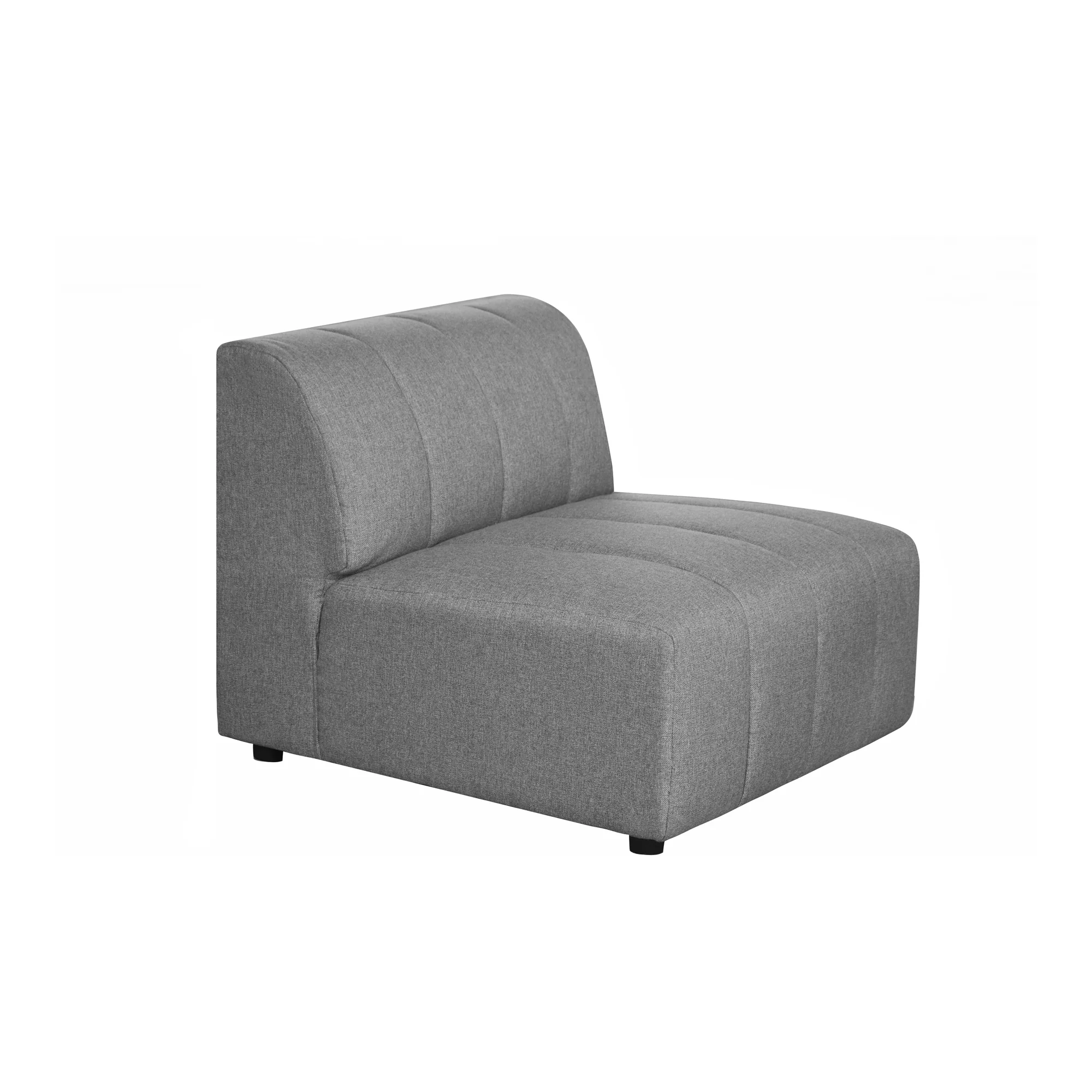 Lyric Slipper Chair Grey - Image 3