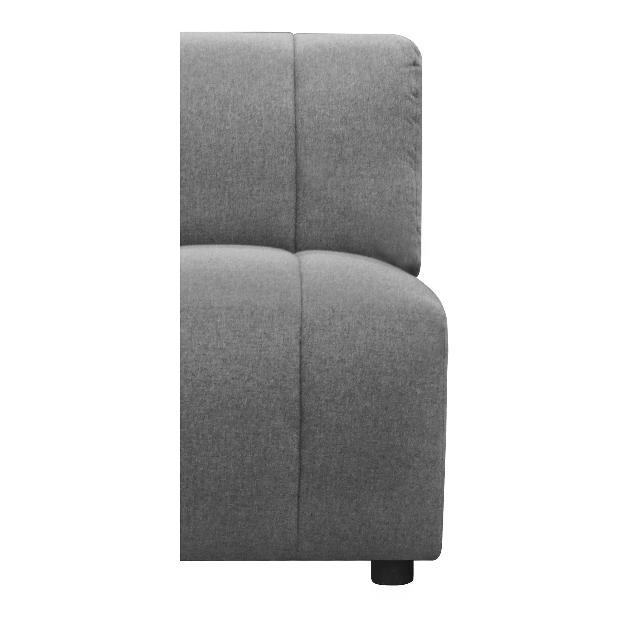 Lyric Slipper Chair Grey - Image 6
