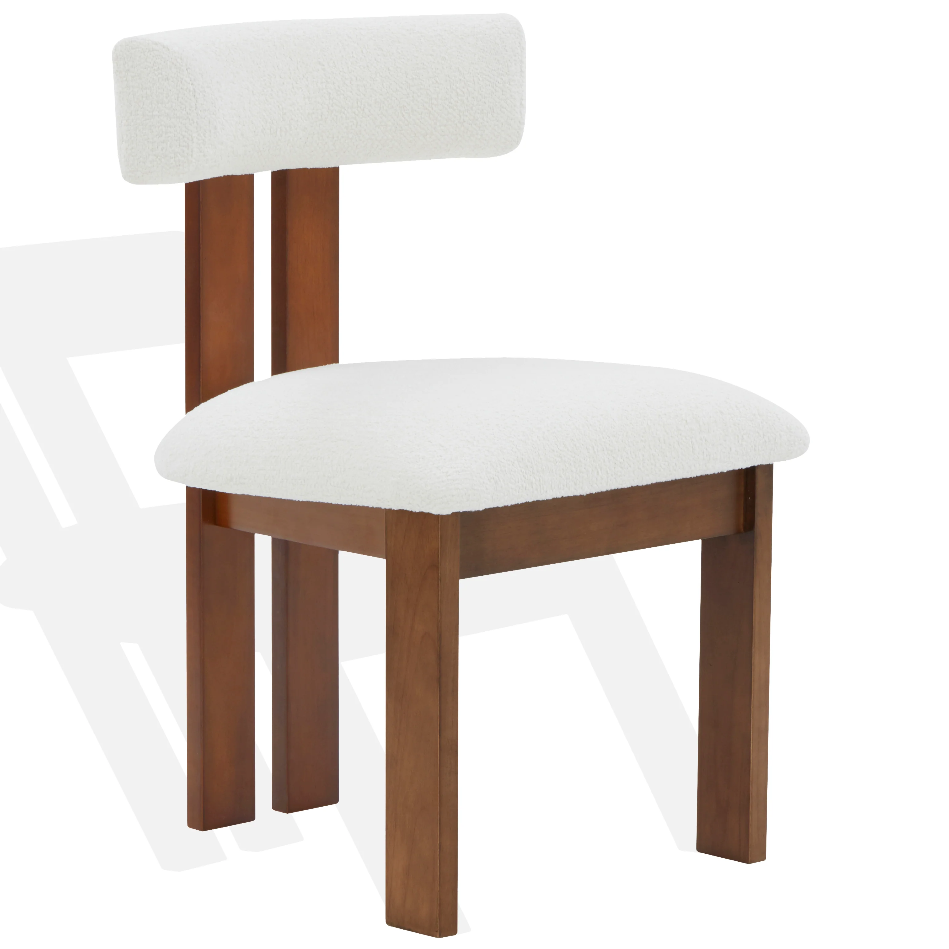 Macey Boucle Dining Chair - Image 3