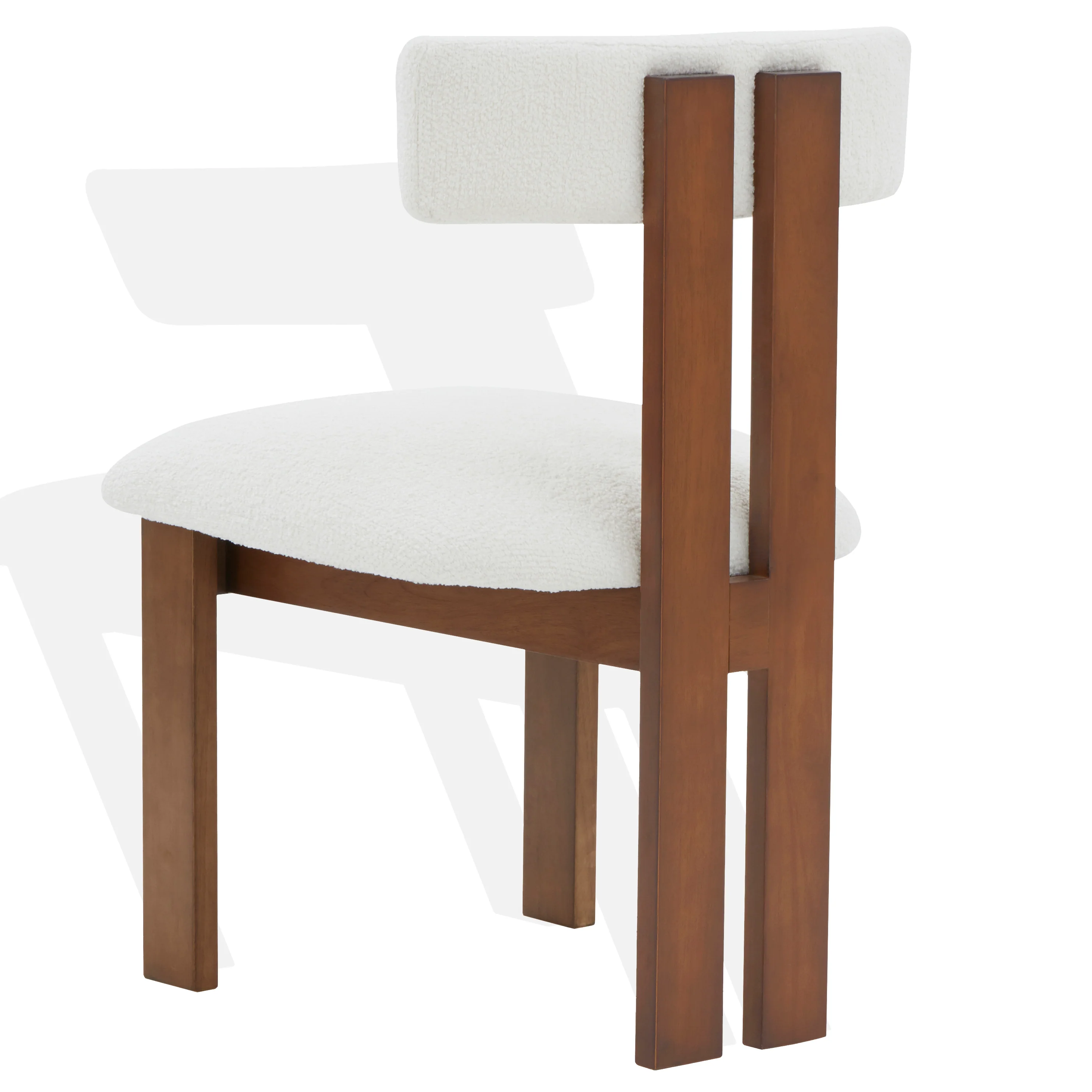 Macey Boucle Dining Chair - Image 4