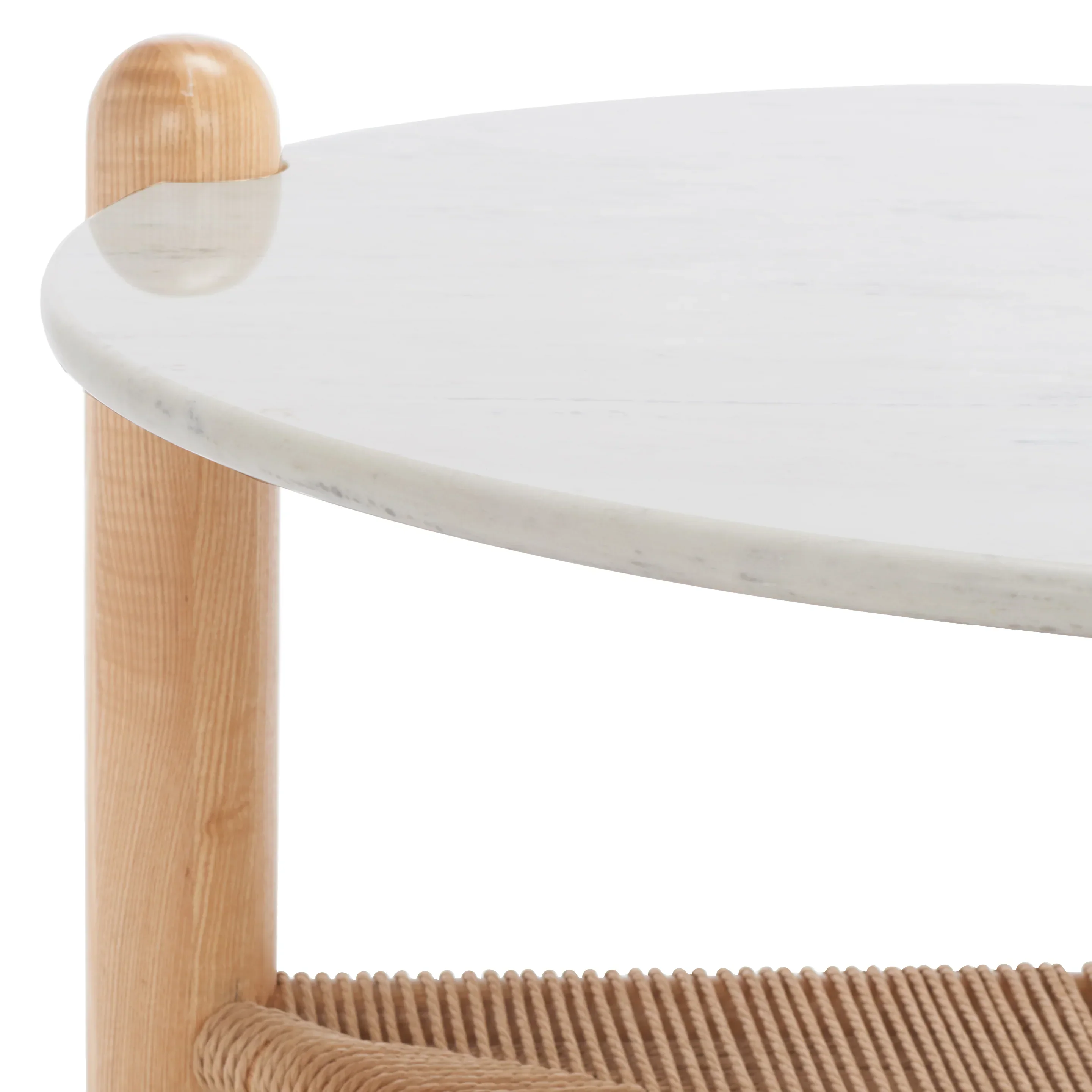 Macianna Woven Shelf Coffee Table - Image 5