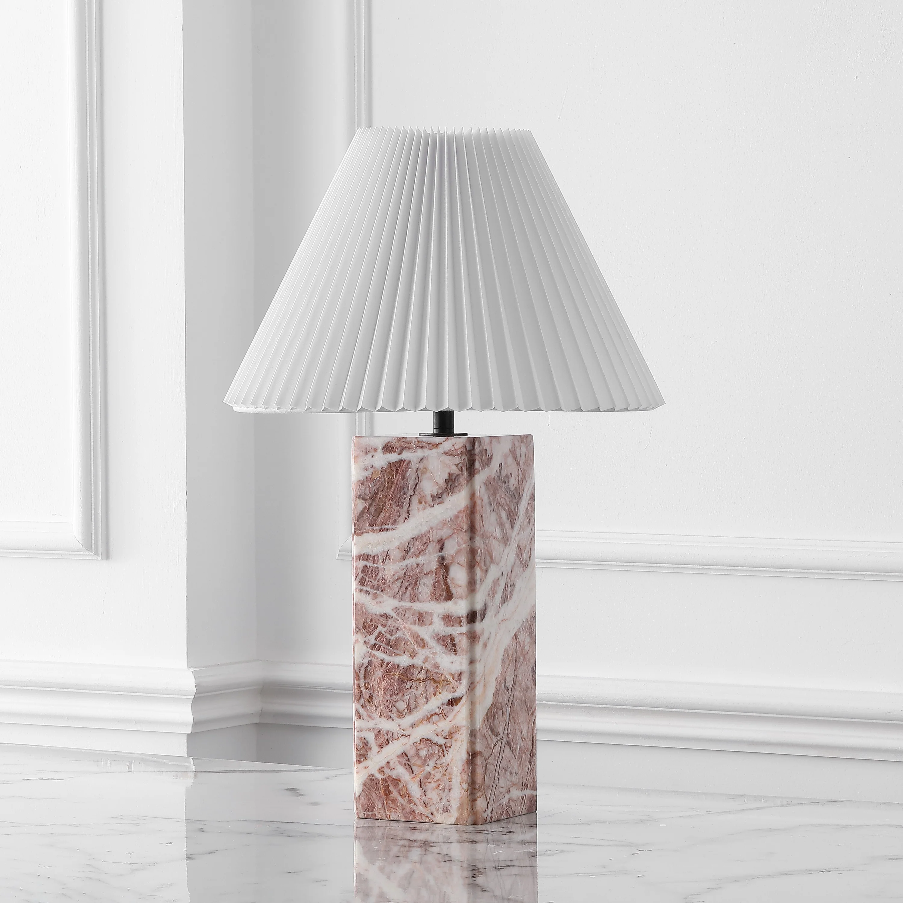 Mackenzie Square Marble Table Lamp - Image 60