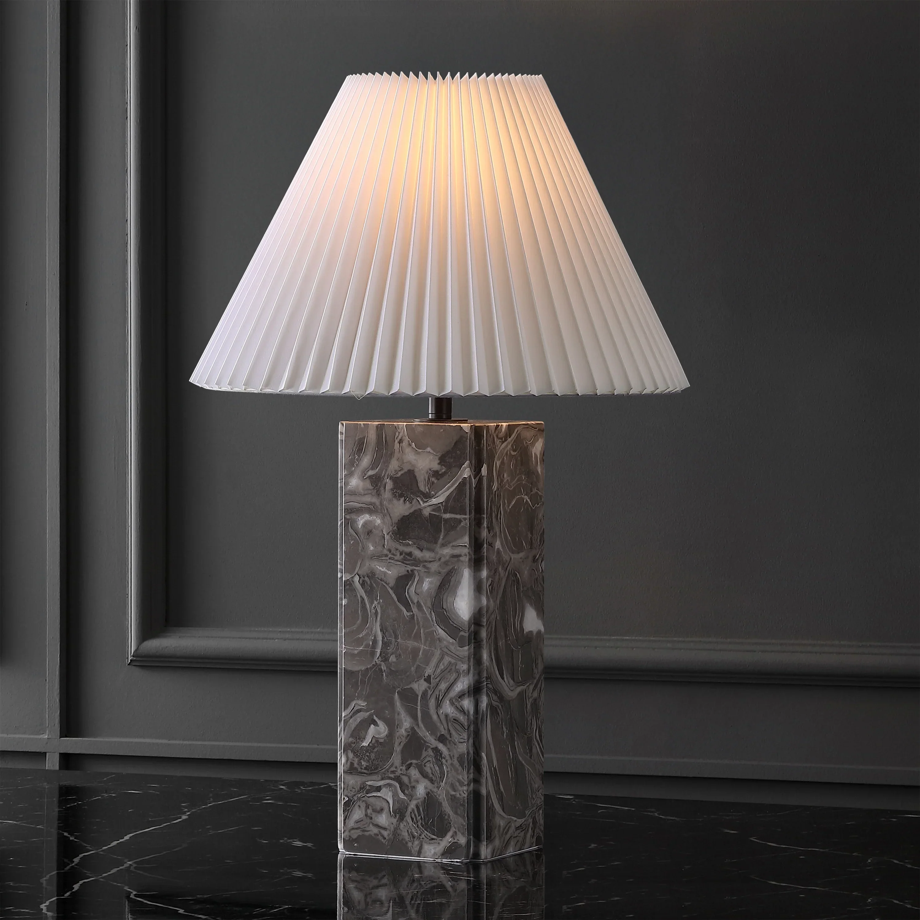 Mackenzie Square Marble Table Lamp - Image 65