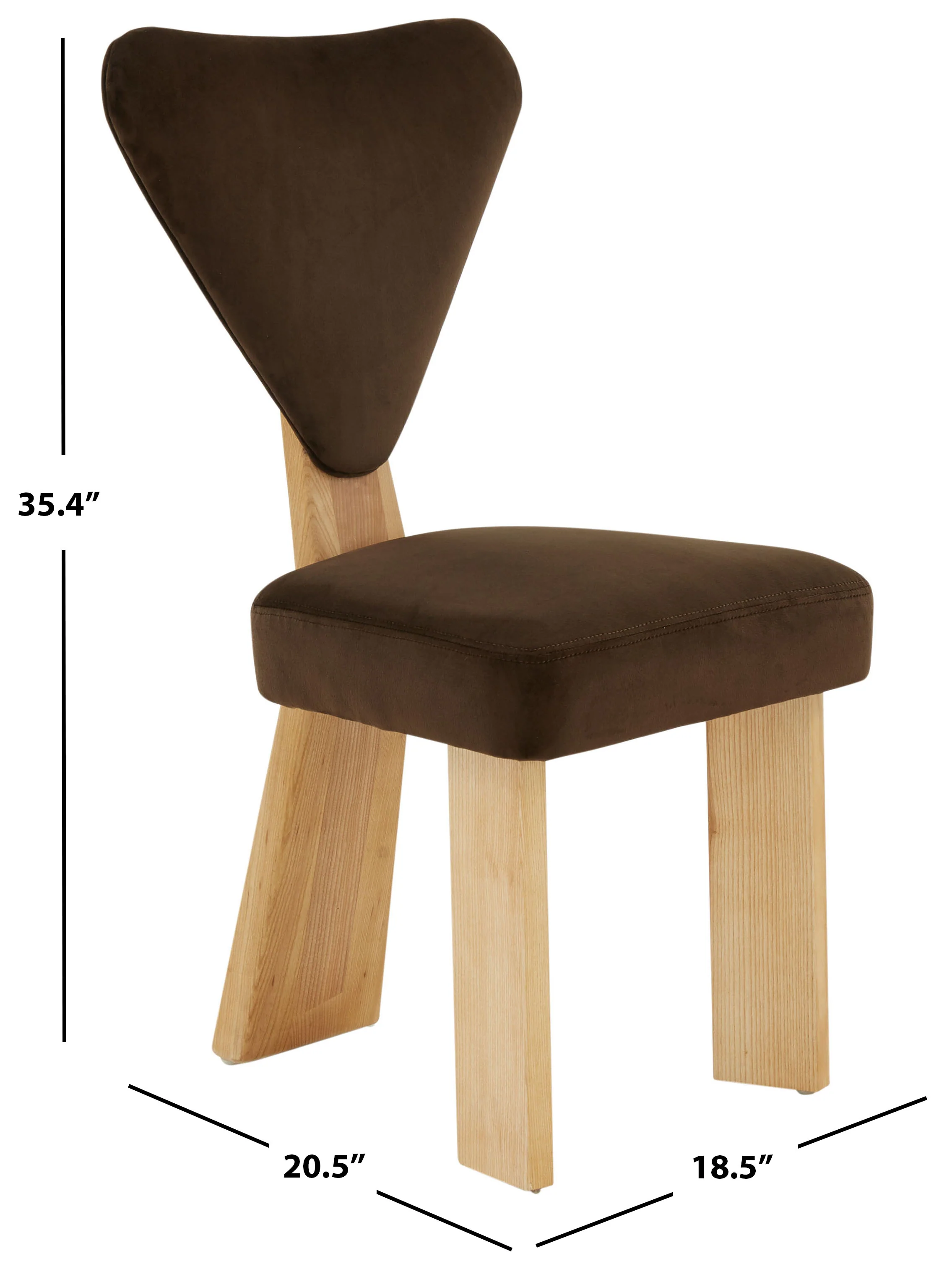Madalena 3 Leg Dining Chair - Image 7