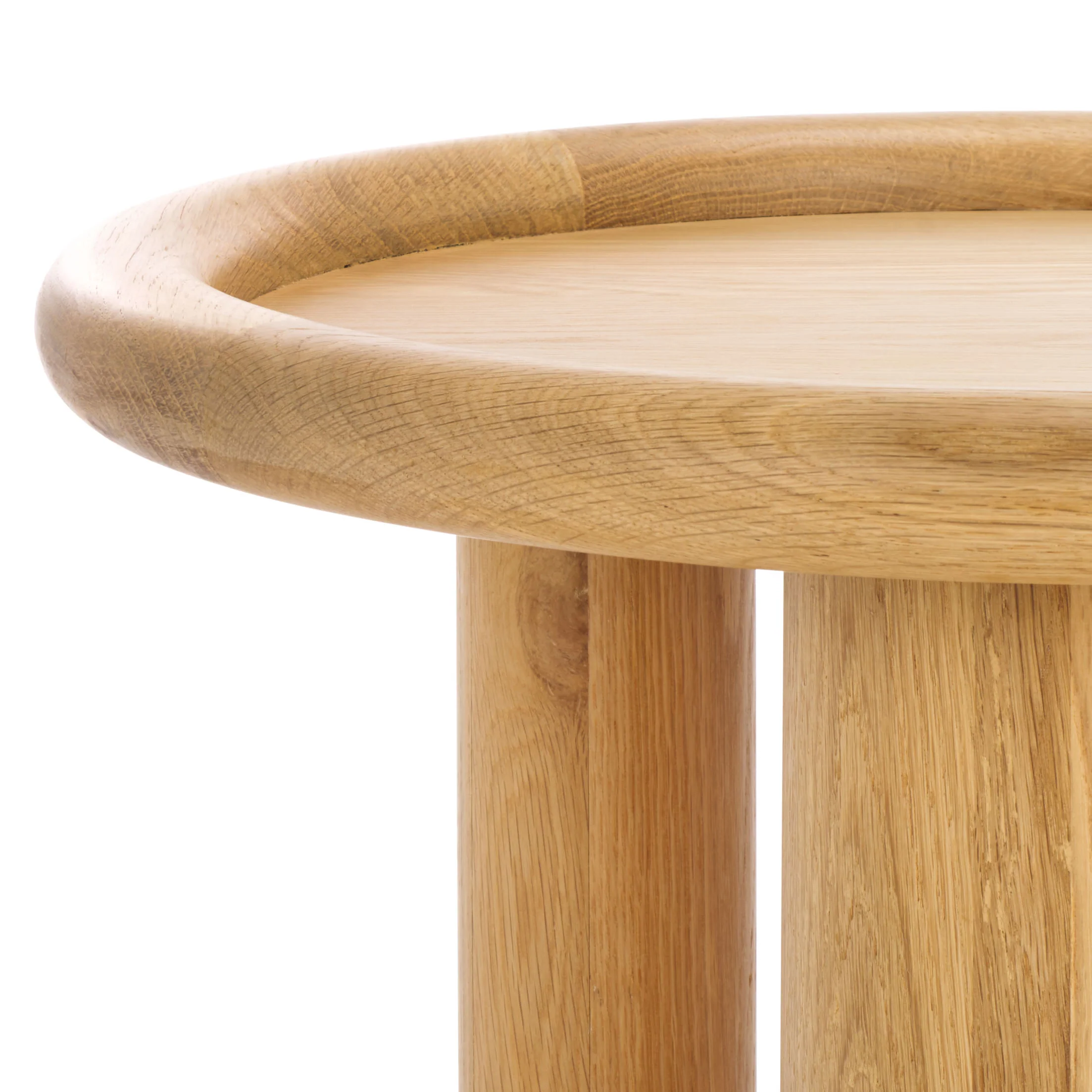 Madelynn Round Wood Accent Table - Image 6