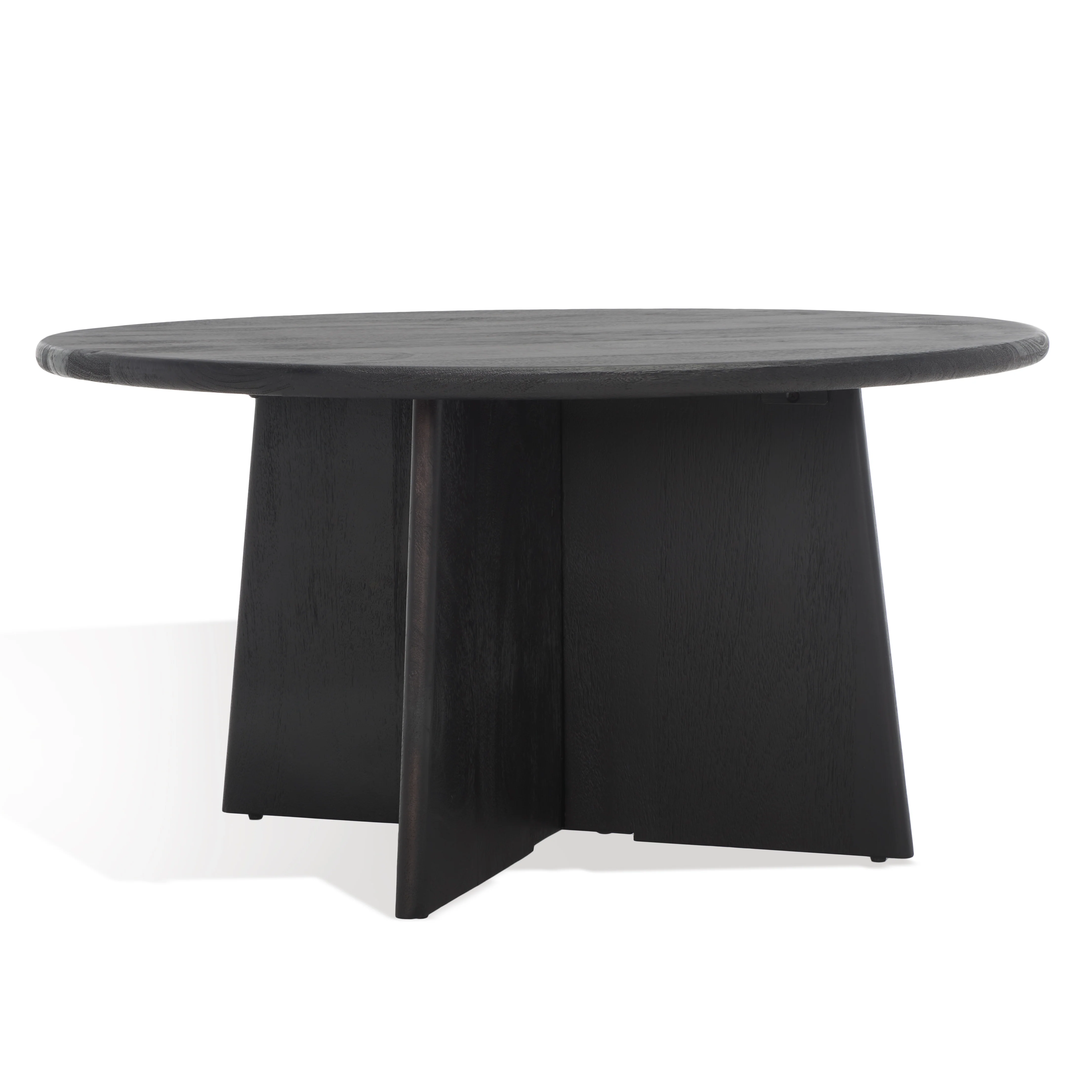 Madilynn Round Wood Coffee Table - Image 3