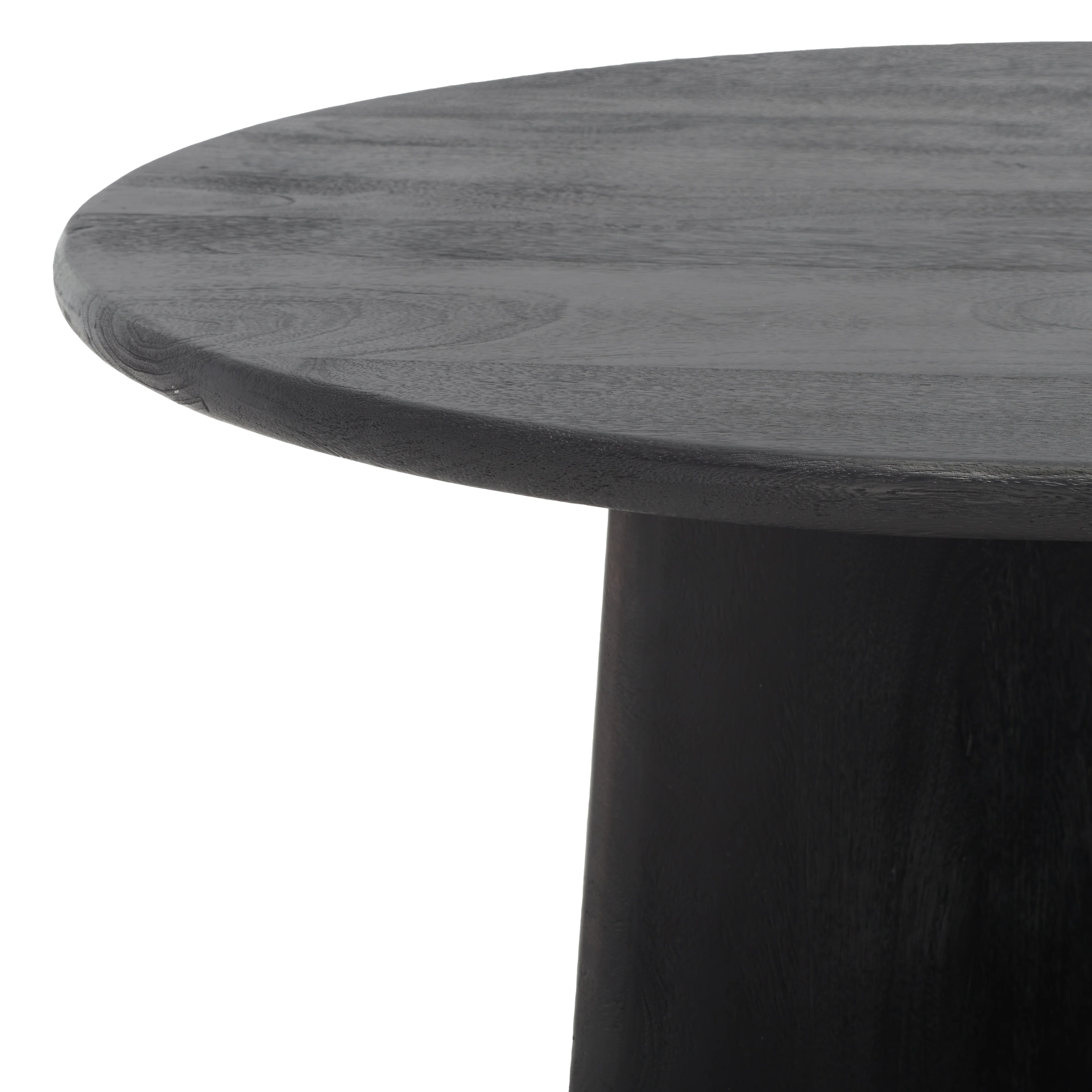 Madilynn Round Wood Coffee Table - Image 4