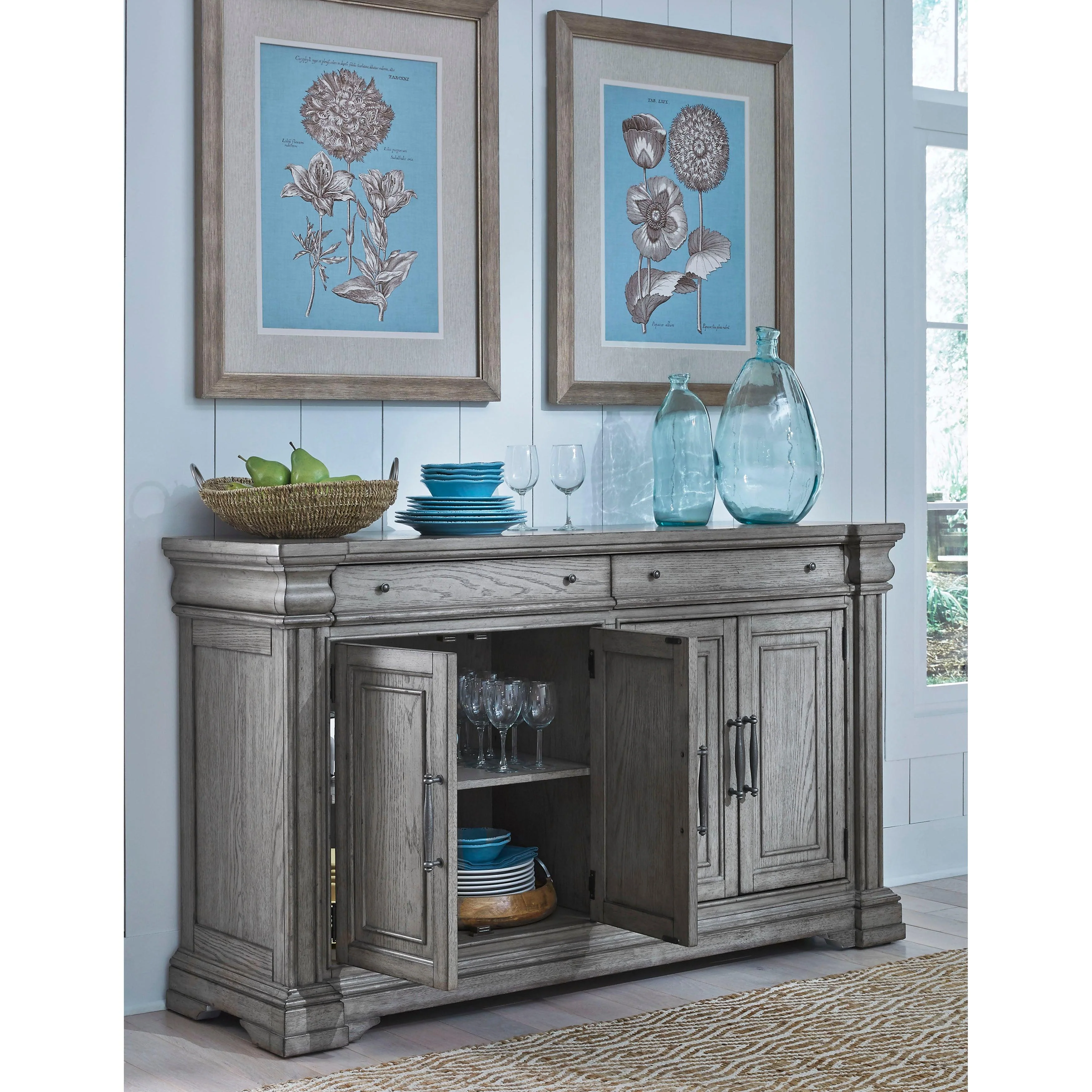 Madison Ridge Server and Hutch - Image 2