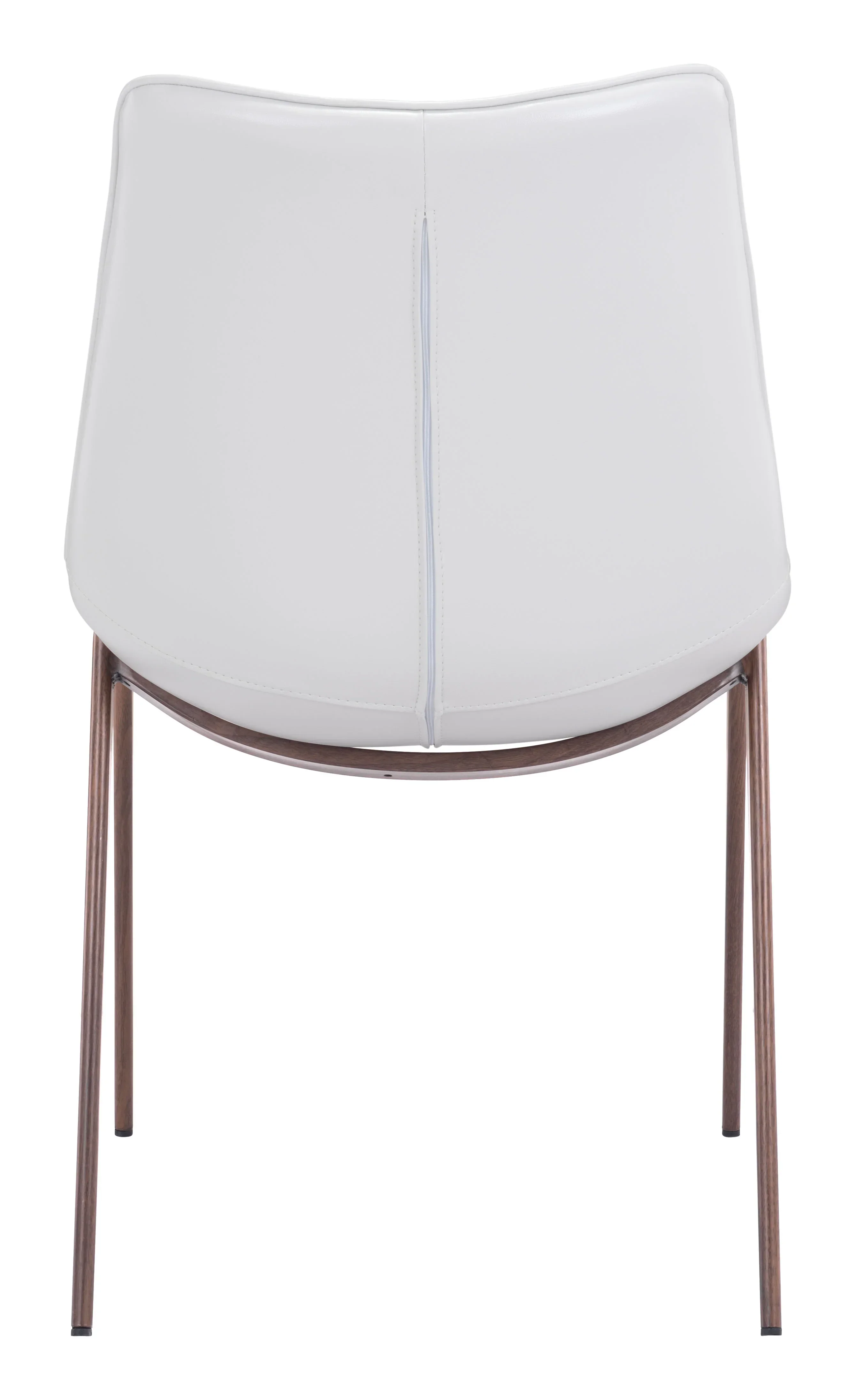 Magnus Dining Chair (Set of 2) White & Walnut - Image 6