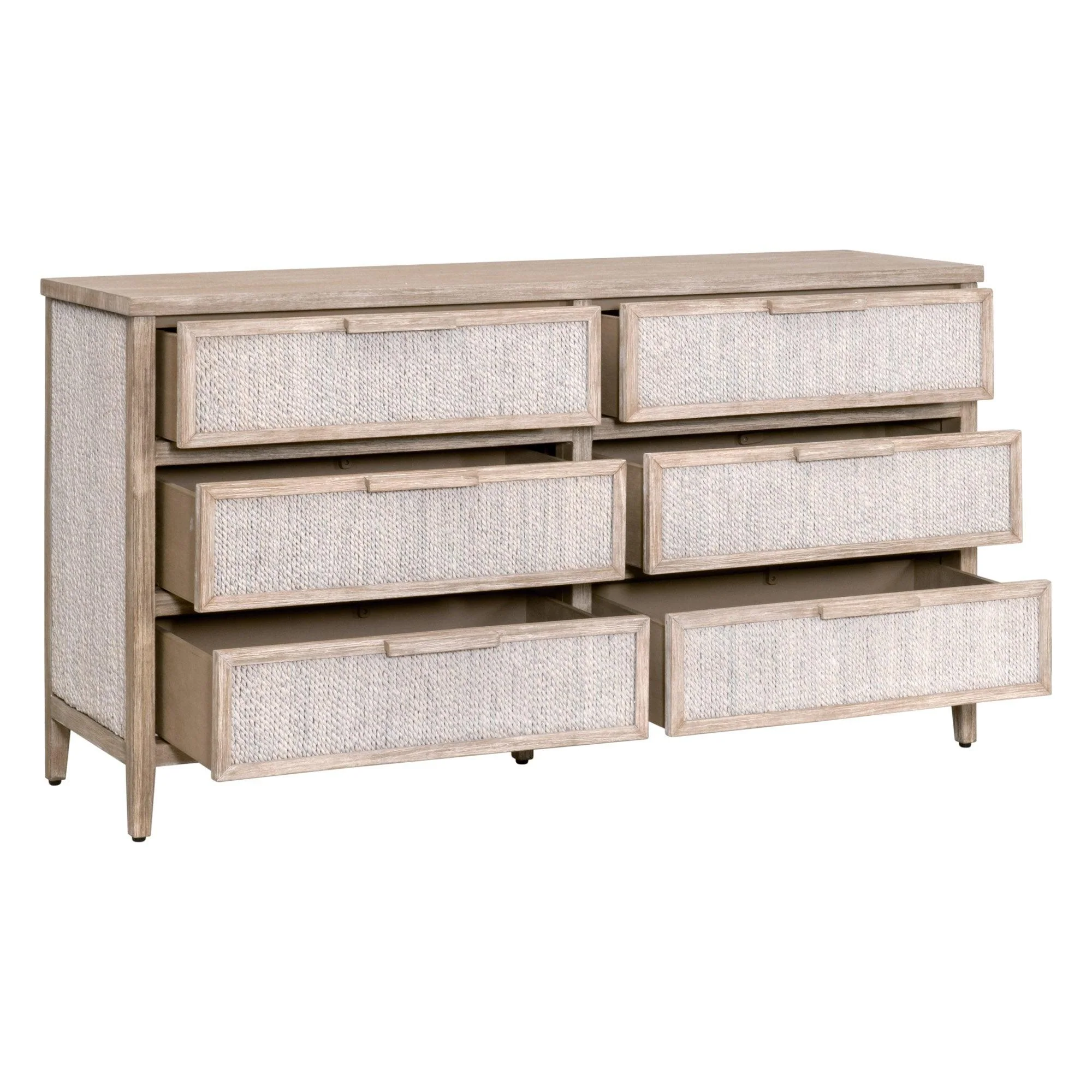 Malay 6-Drawer Double Dresser - Image 4