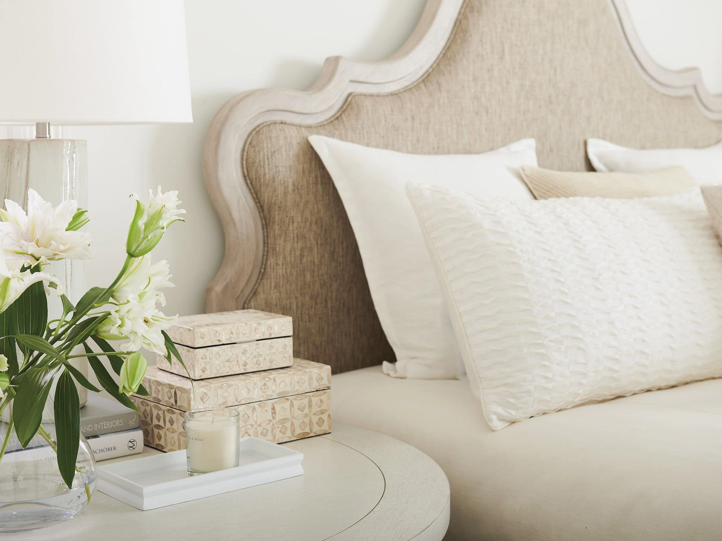 Malibu Zuma Upholstered Panel Bed - Image 3
