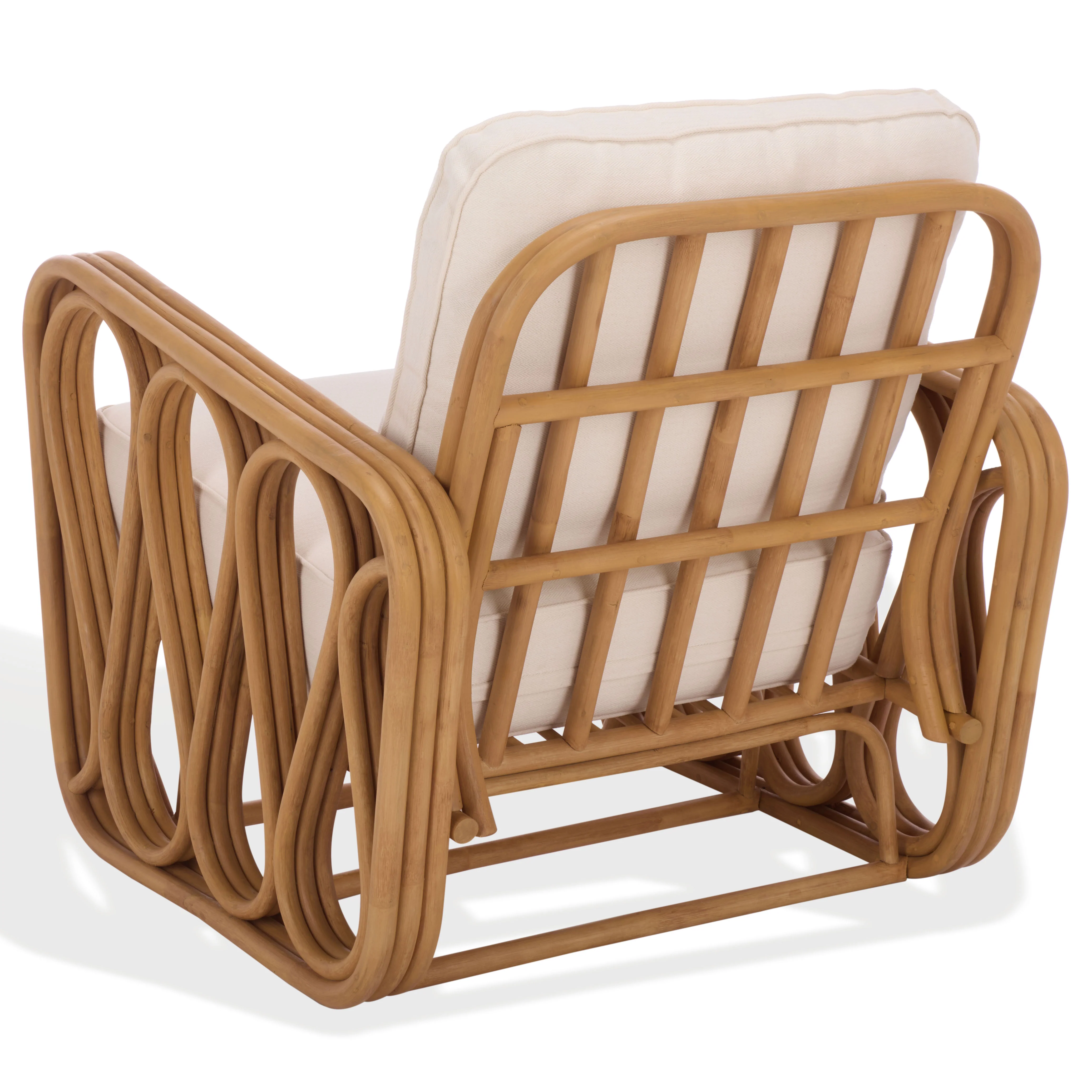 Malina Rattan Pole Accent Chair - Image 10