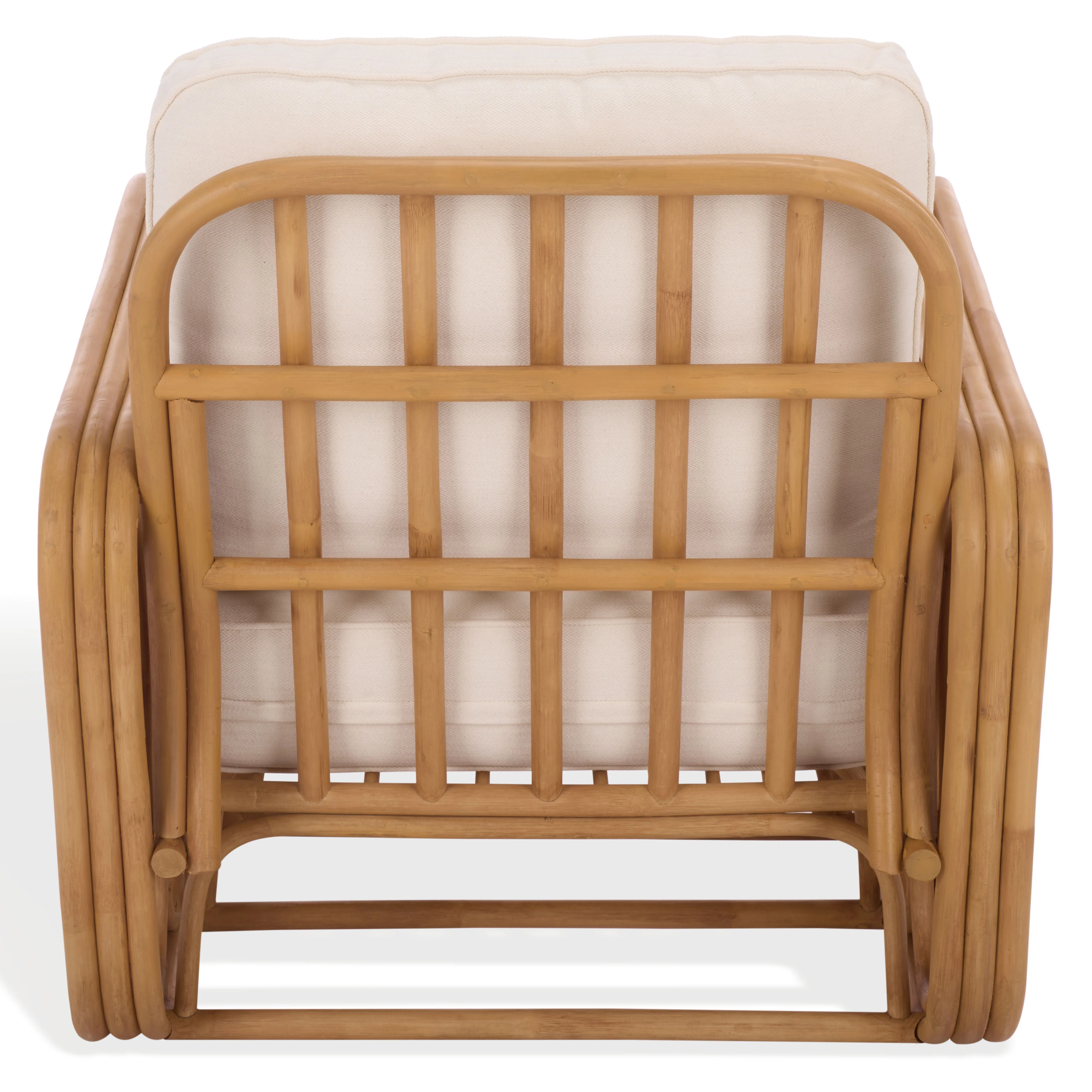 Malina Rattan Pole Accent Chair - Image 5