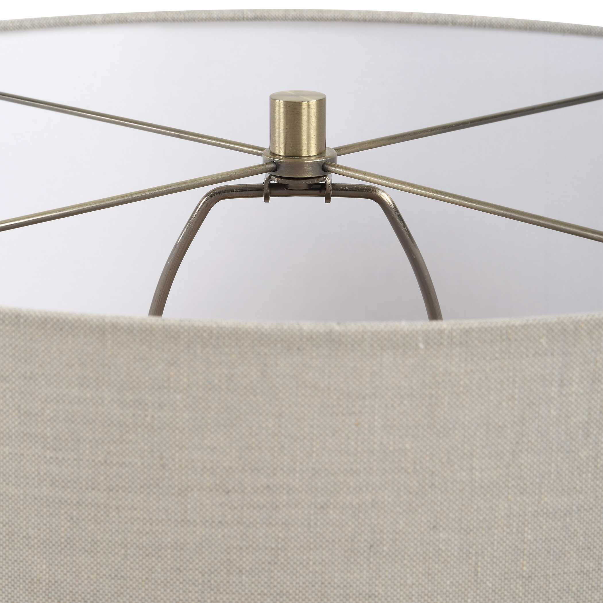 Maliyah Linen Table Lamp - Image 5