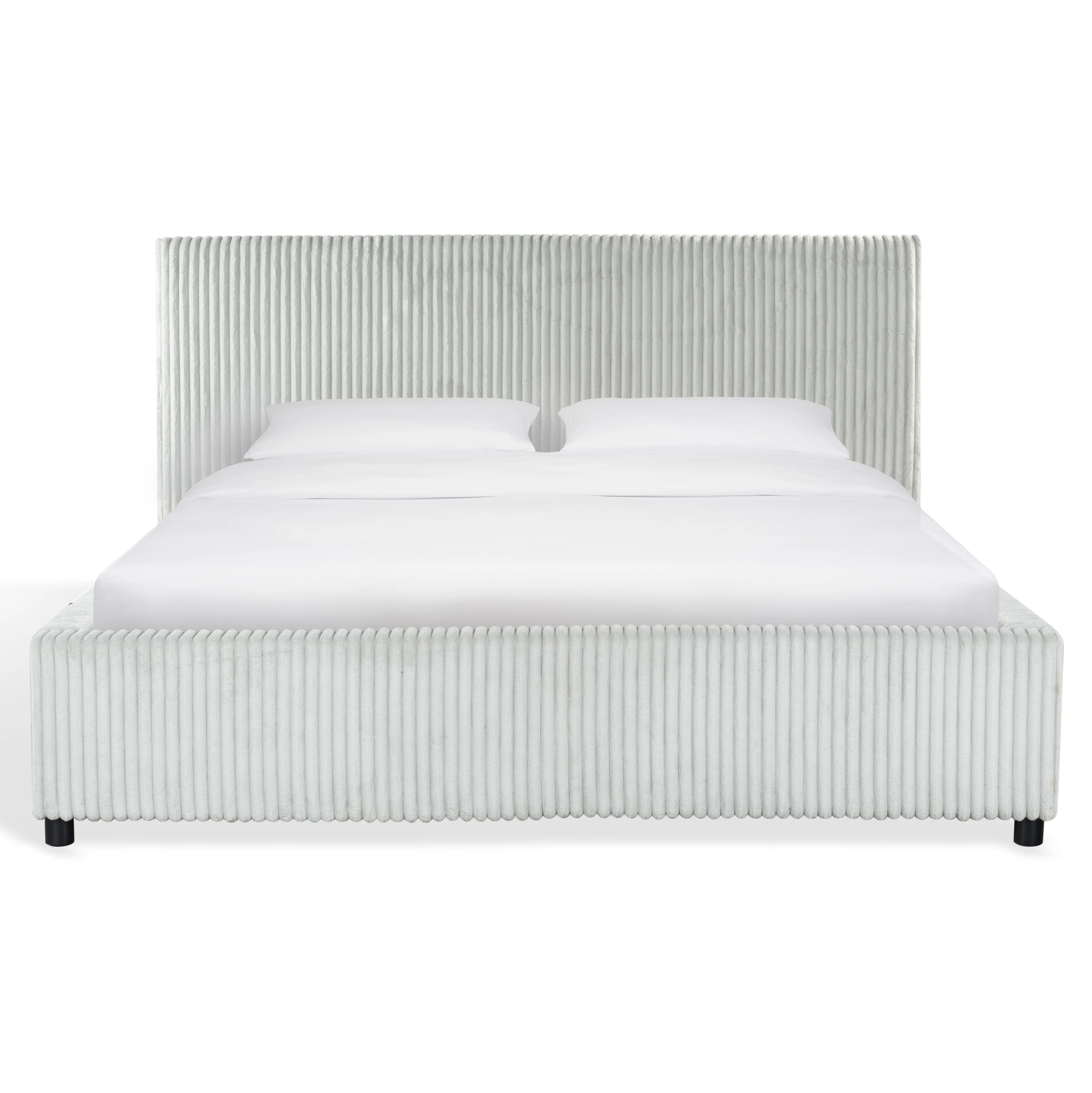 Mallika Plush Corduroy Bed - Image 7