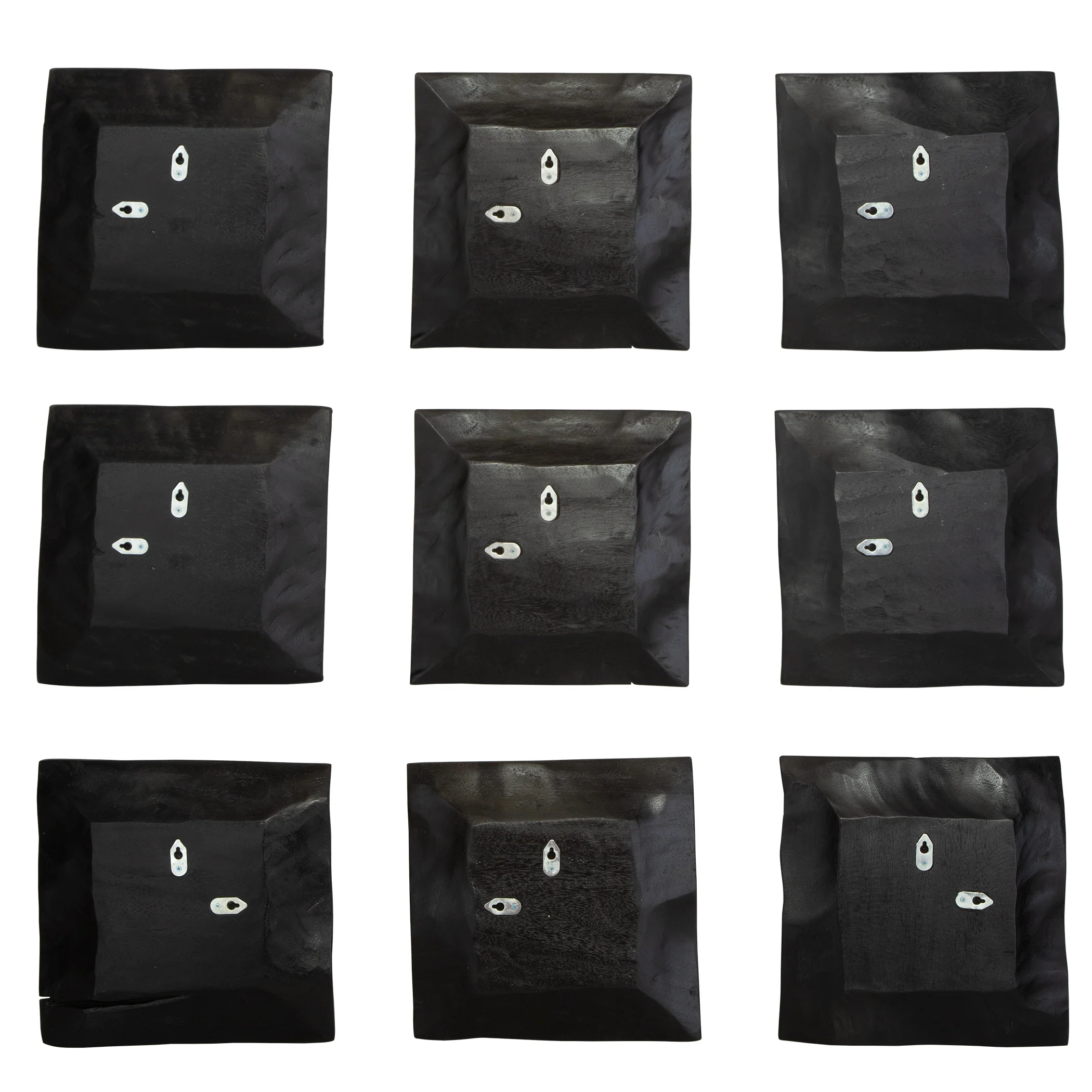 Malosi Black Wood Wall Decor - Set of 9 - Image 5