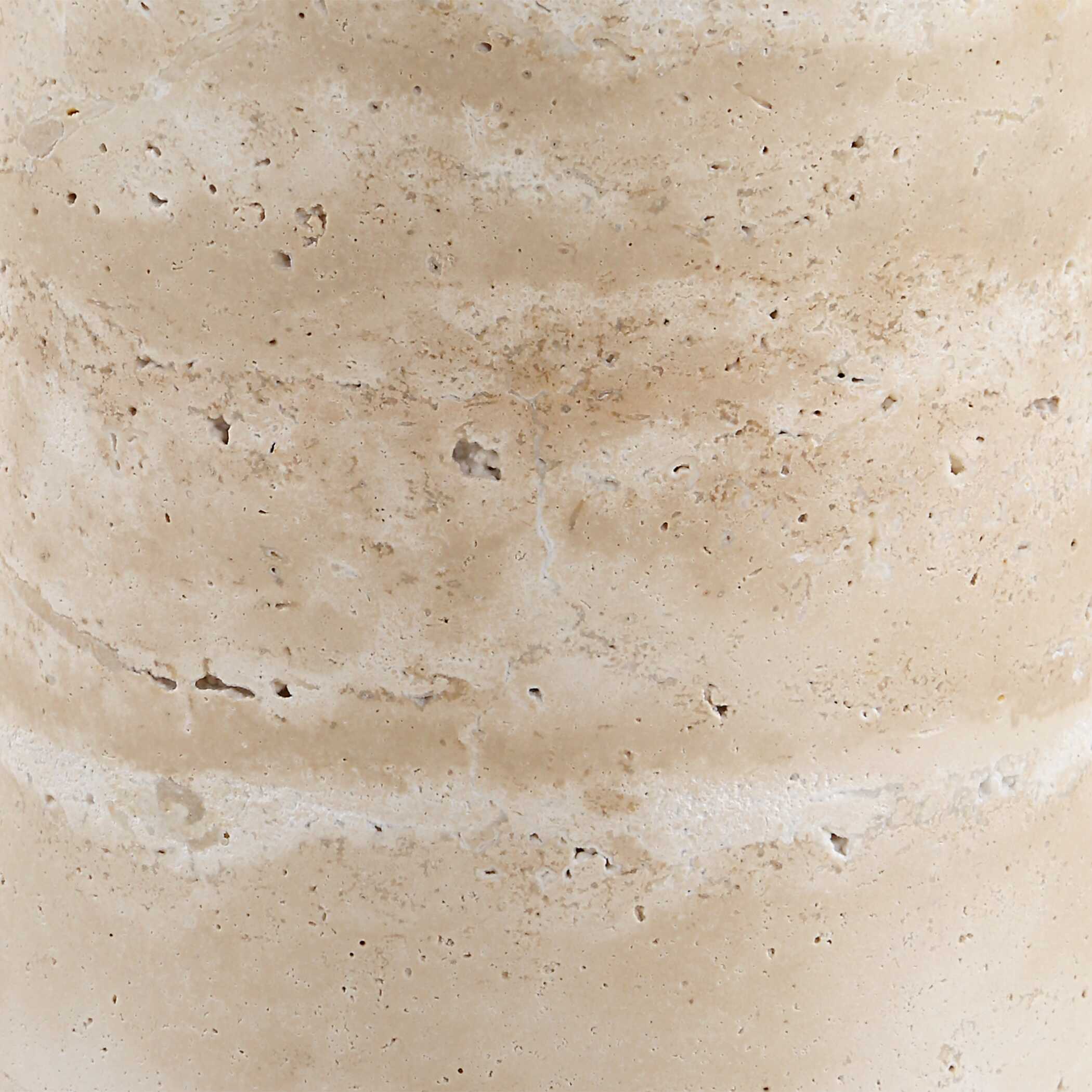 Malya Travertine Accent Table - Image 5
