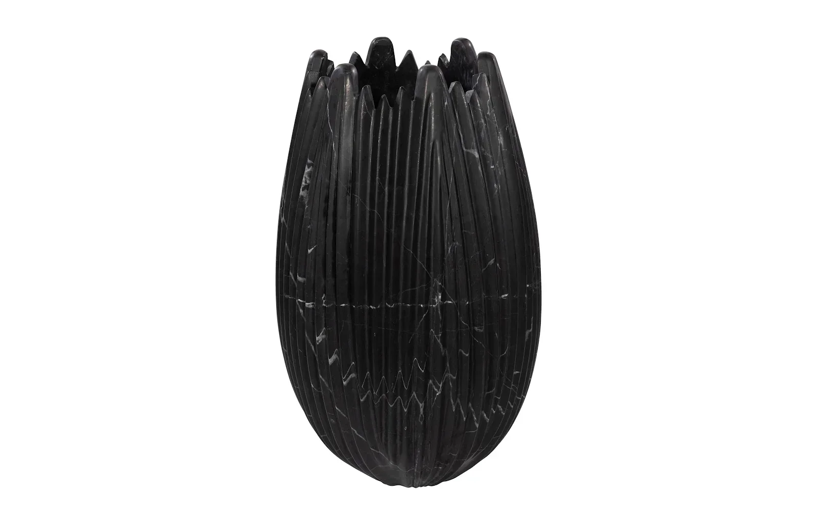 Marble Cocoon Vase - Image 2