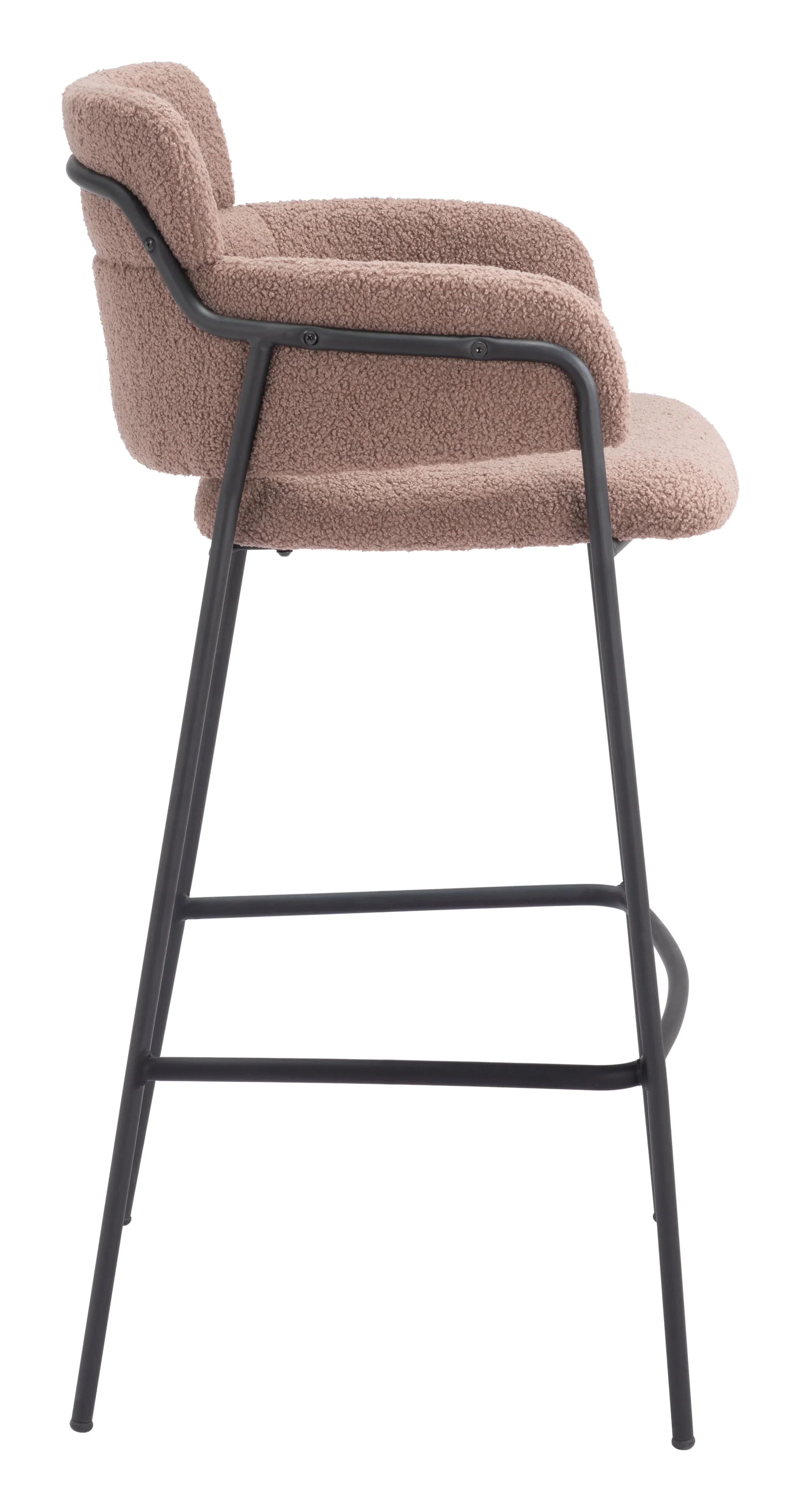 Marcel Barstool (Set of 2) Brown - Image 3