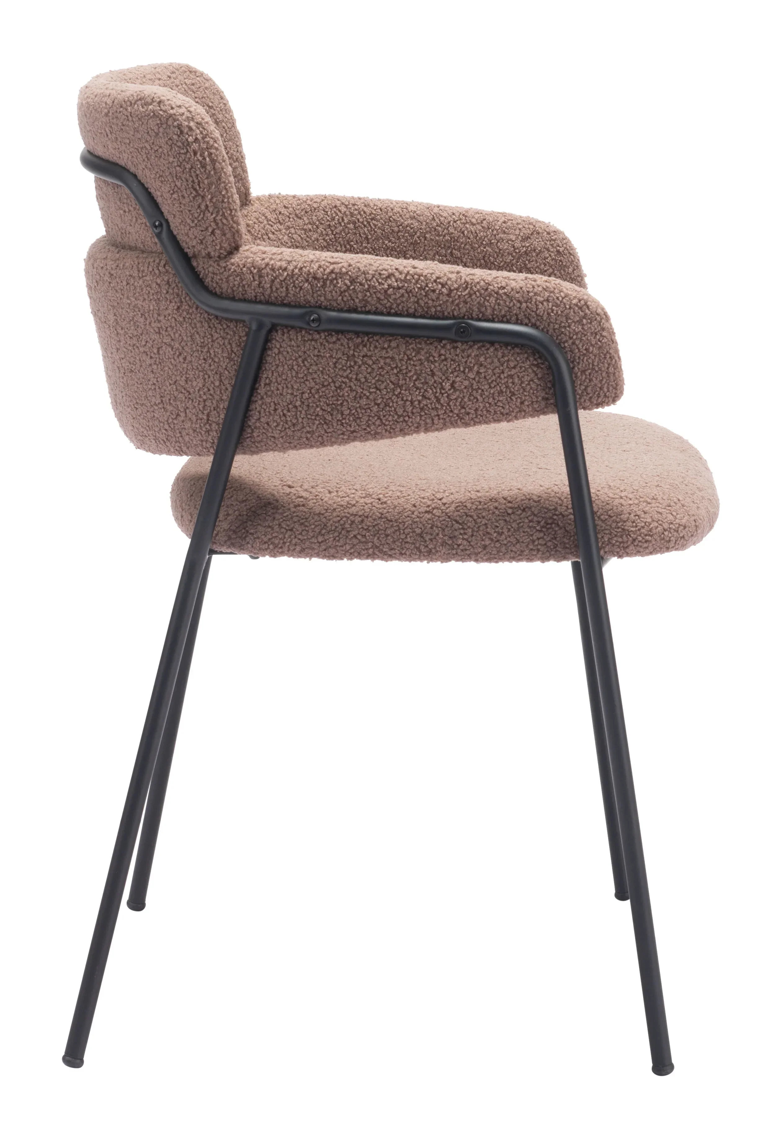Marcel Dining Chair (Set of 2) Brown - Image 4