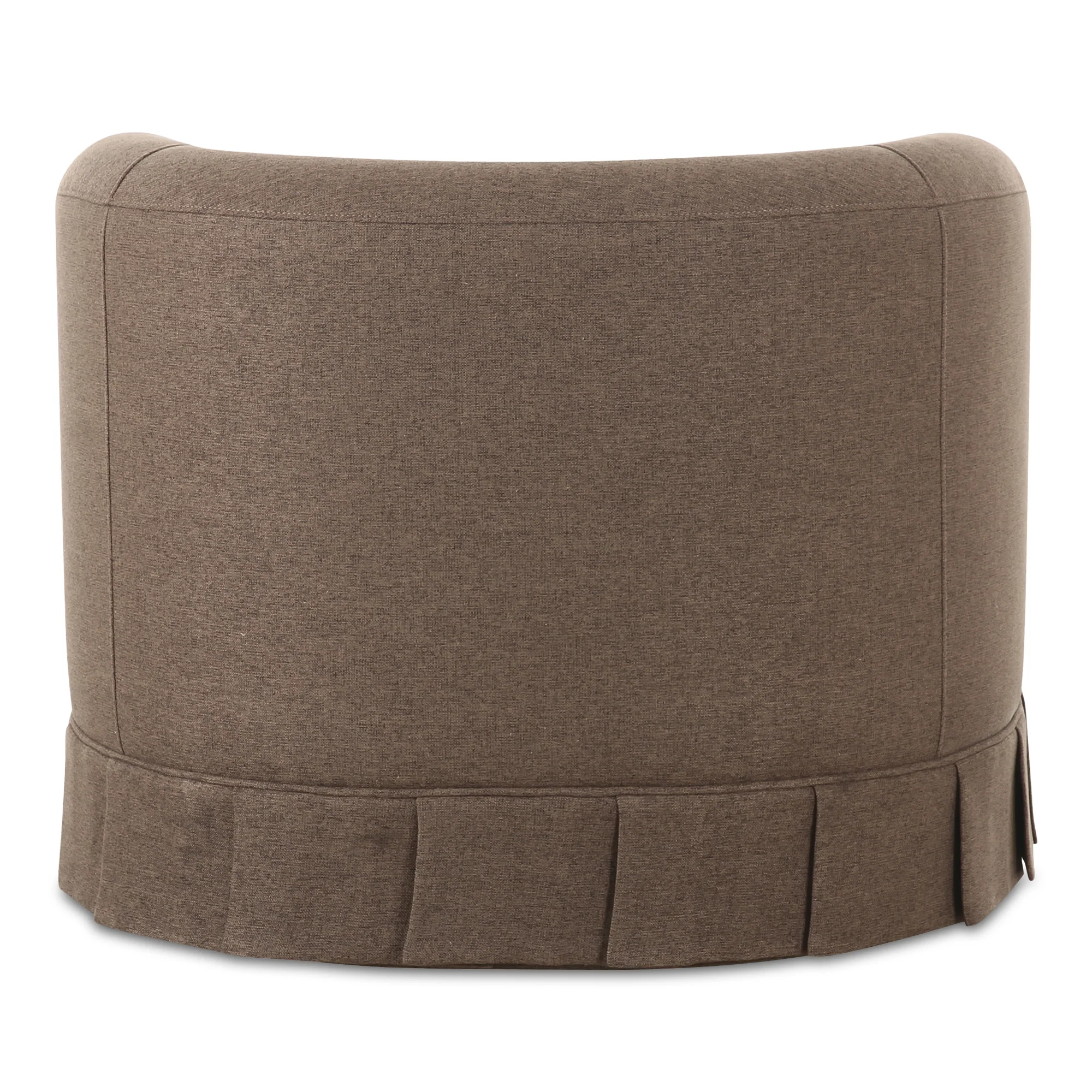 Maren Swivel Chair Brown - Image 5