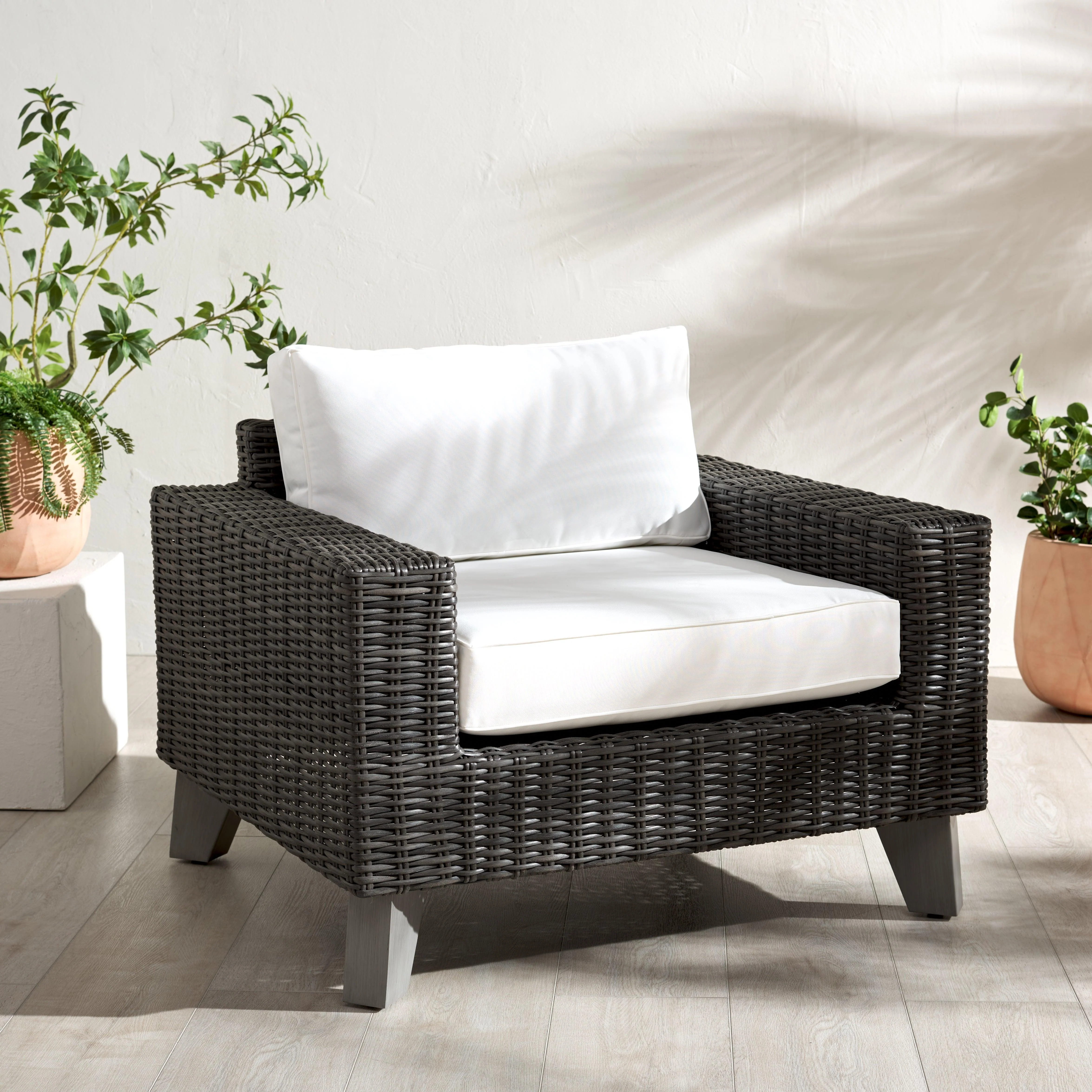 Margarita Wicker Patio Chair - Image 13