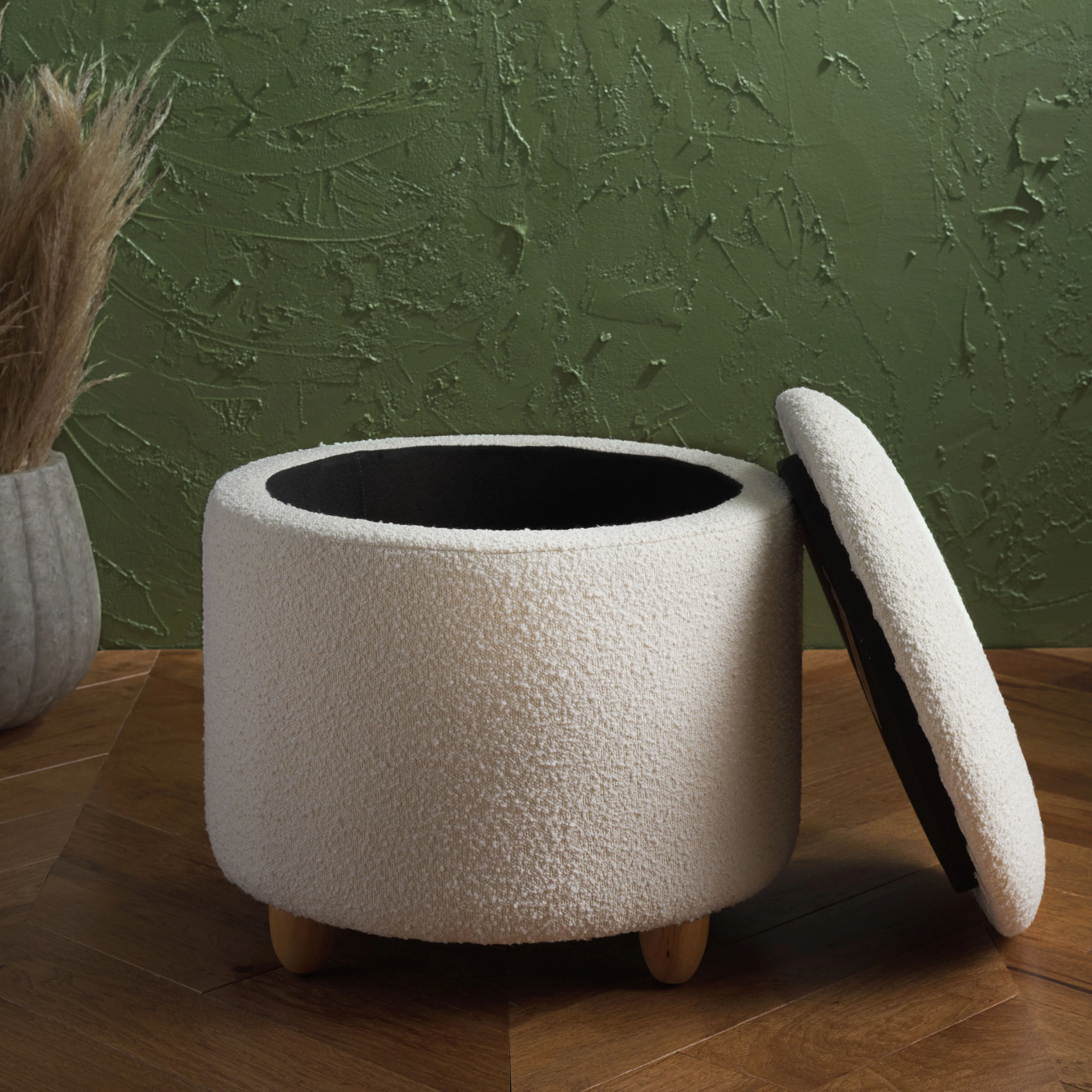 Mariabella Boucle Ottoman - Image 5
