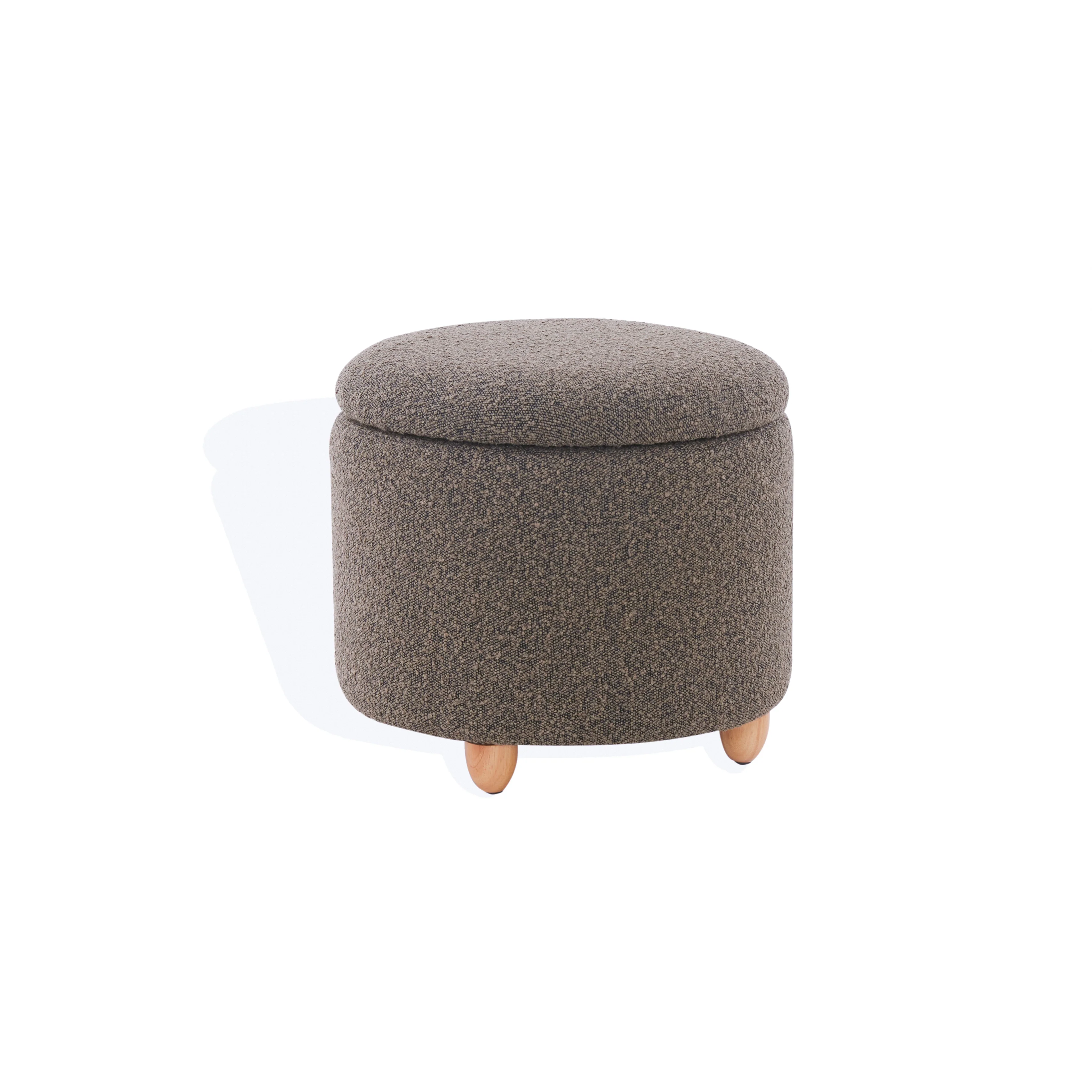 Mariabella Boucle Storage Ottoman - Image 11