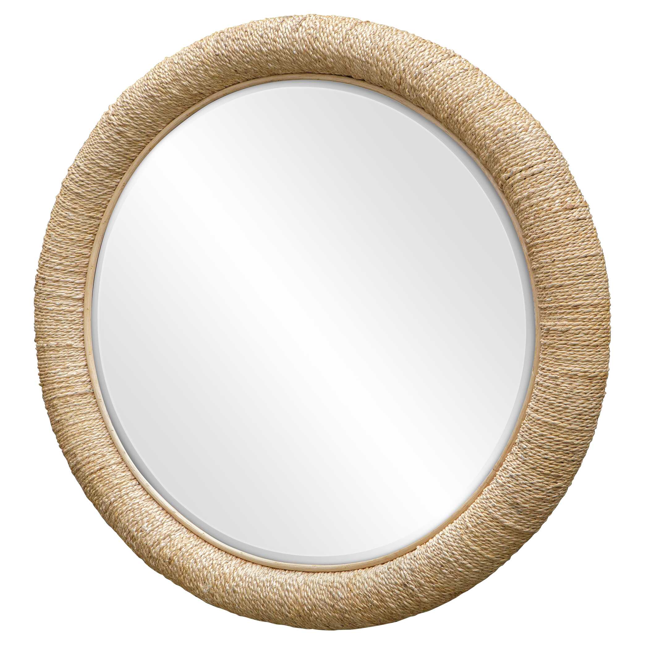 Mariner Natural Round Mirror - Image 4